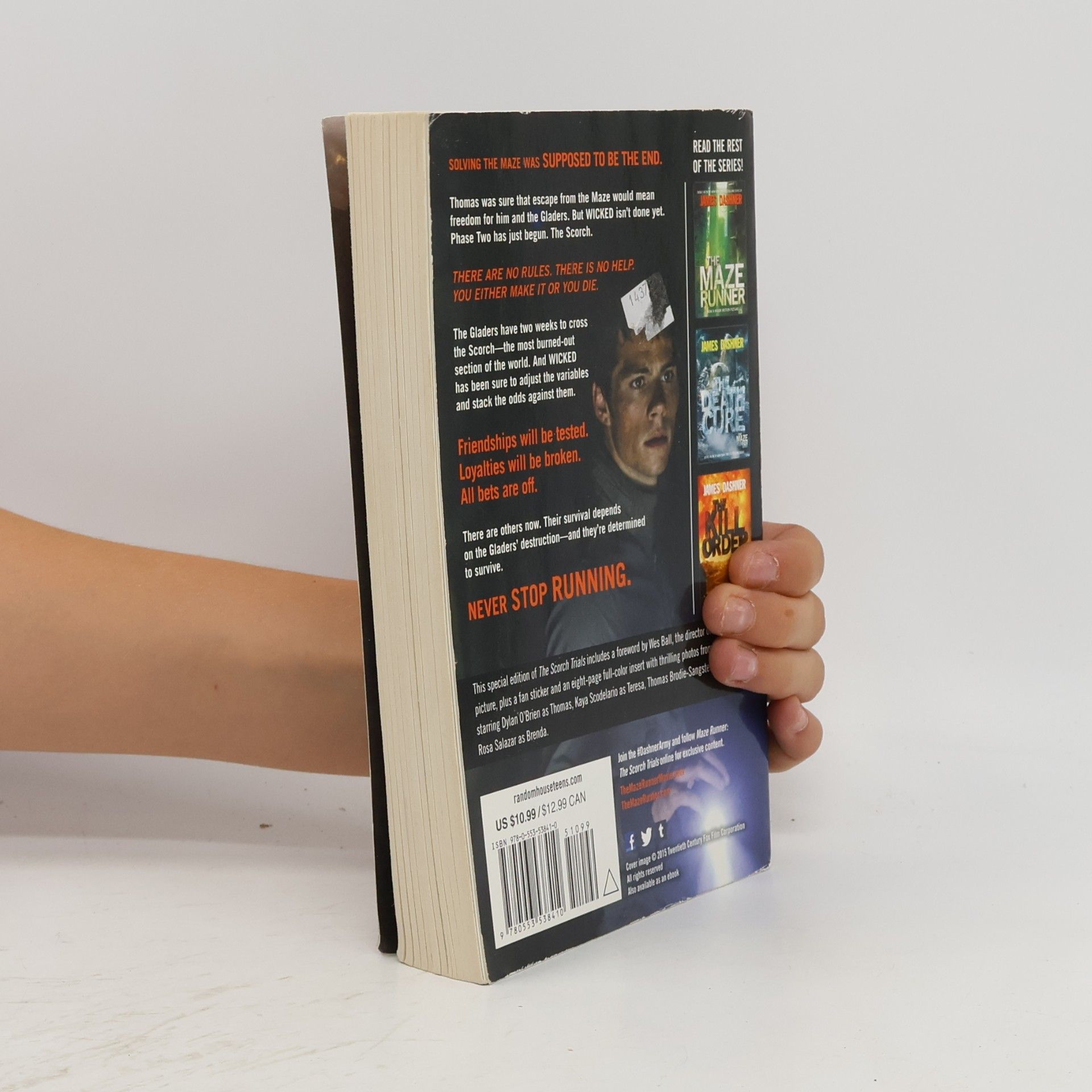 James Dashner Maze Runner - The Scorch Trials Movie Tie-in Edition. Die Auserwählten - In der Brandwüste, englische Ausgabe