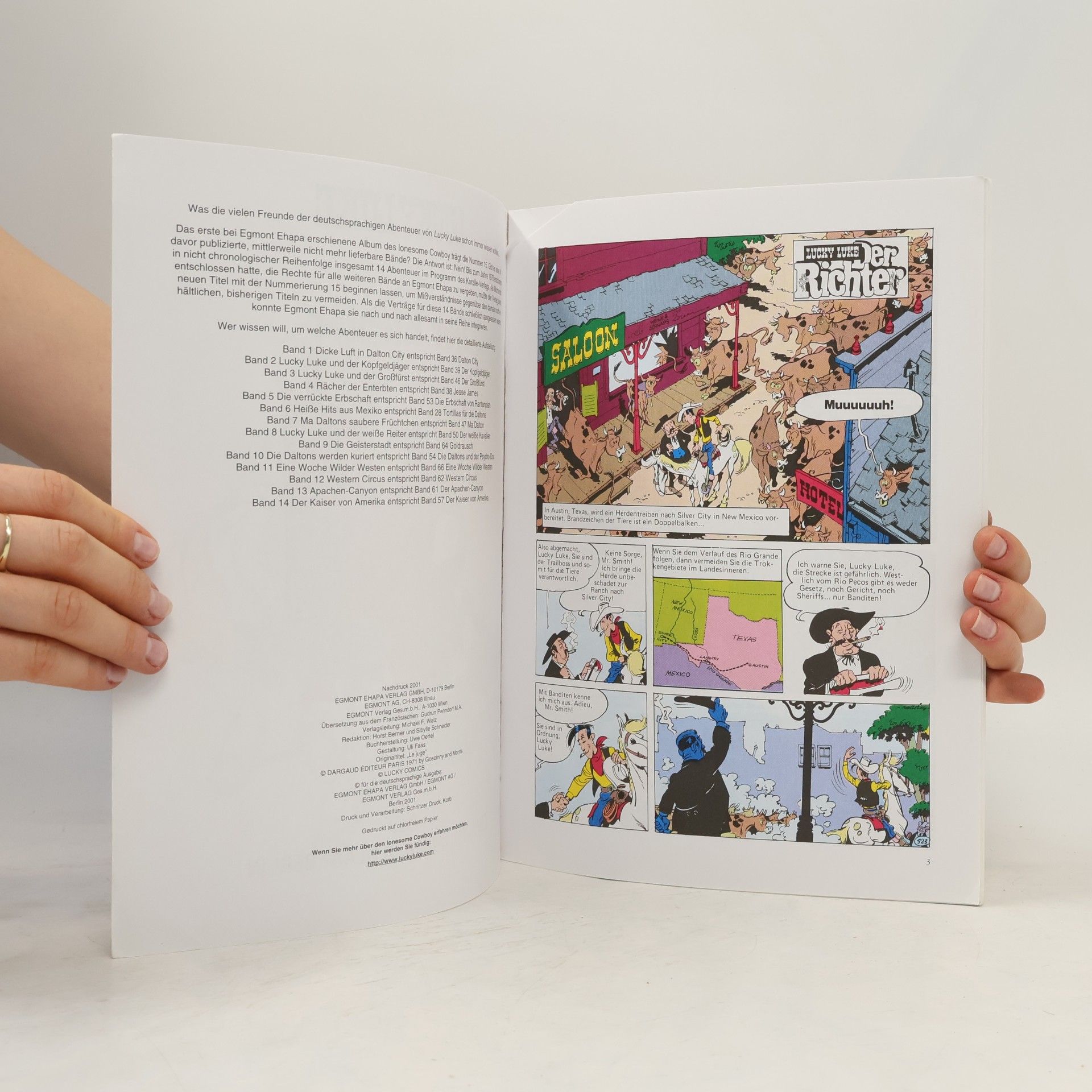 René Goscinny Lucky Luke 31. Der Richter