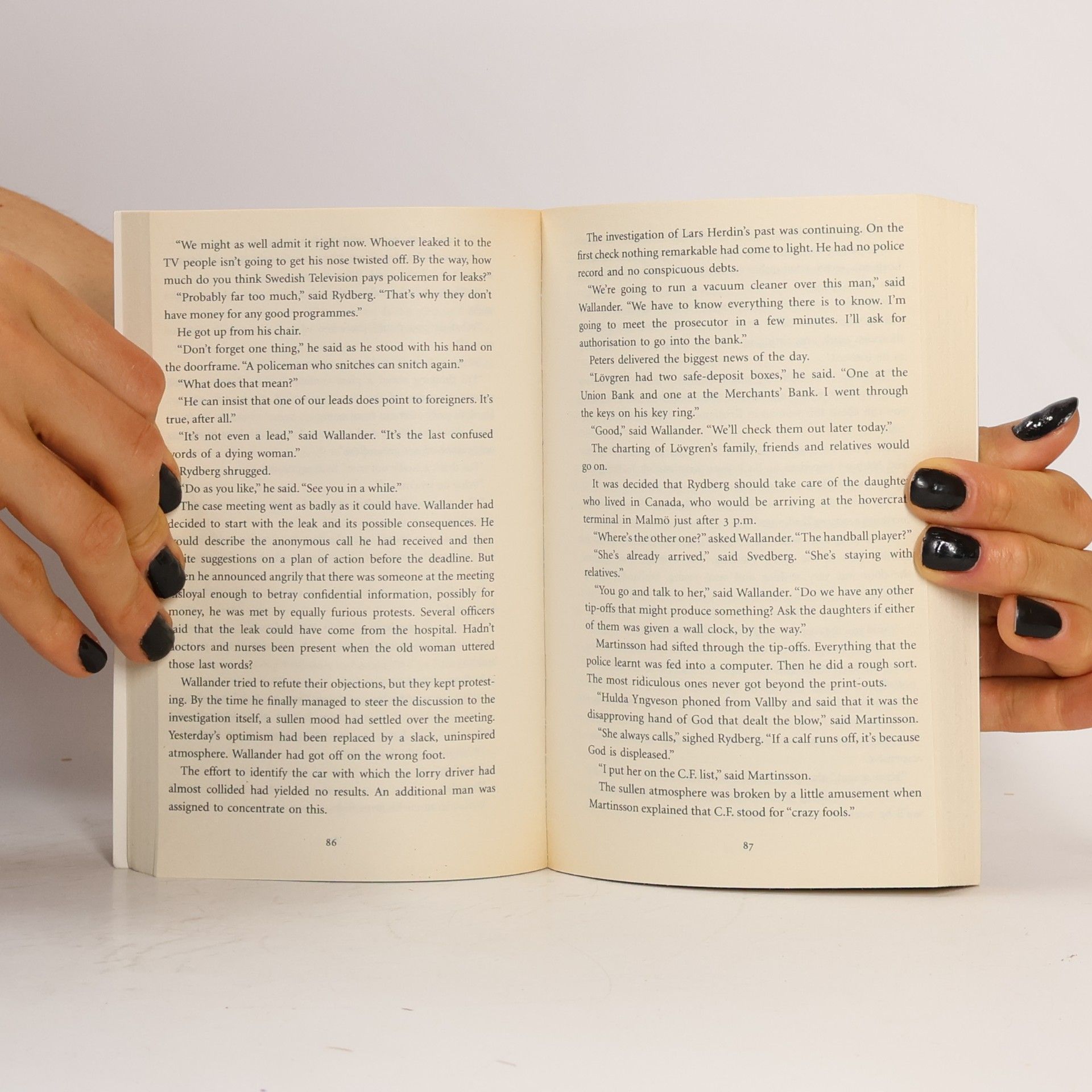 Henning Mankell Faceless Killers