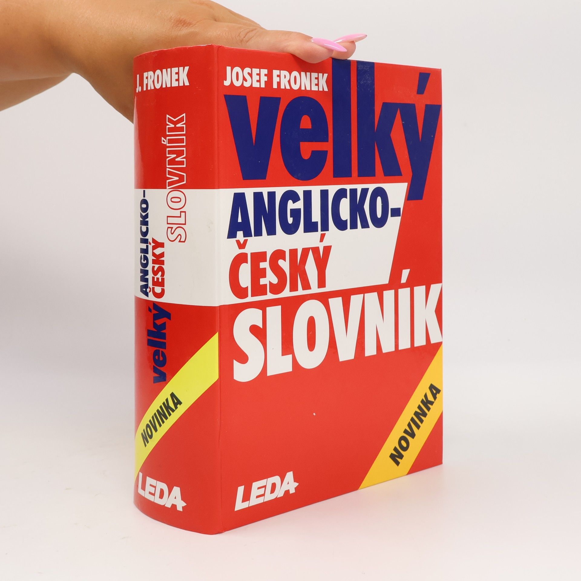 Josef Fronek Velký anglicko-český slovník