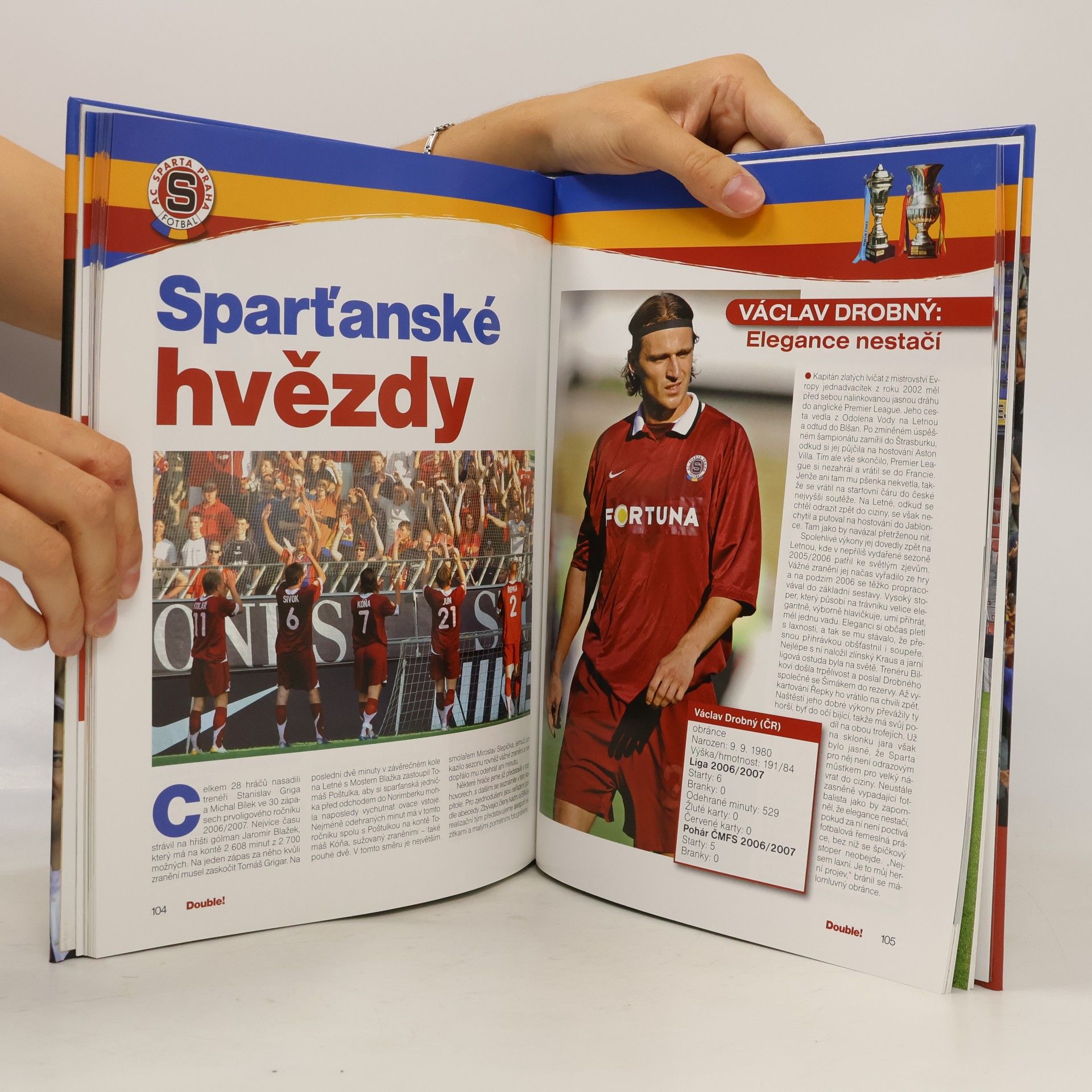 Karel Felt Double! : jak Sparta získala titul i pohár