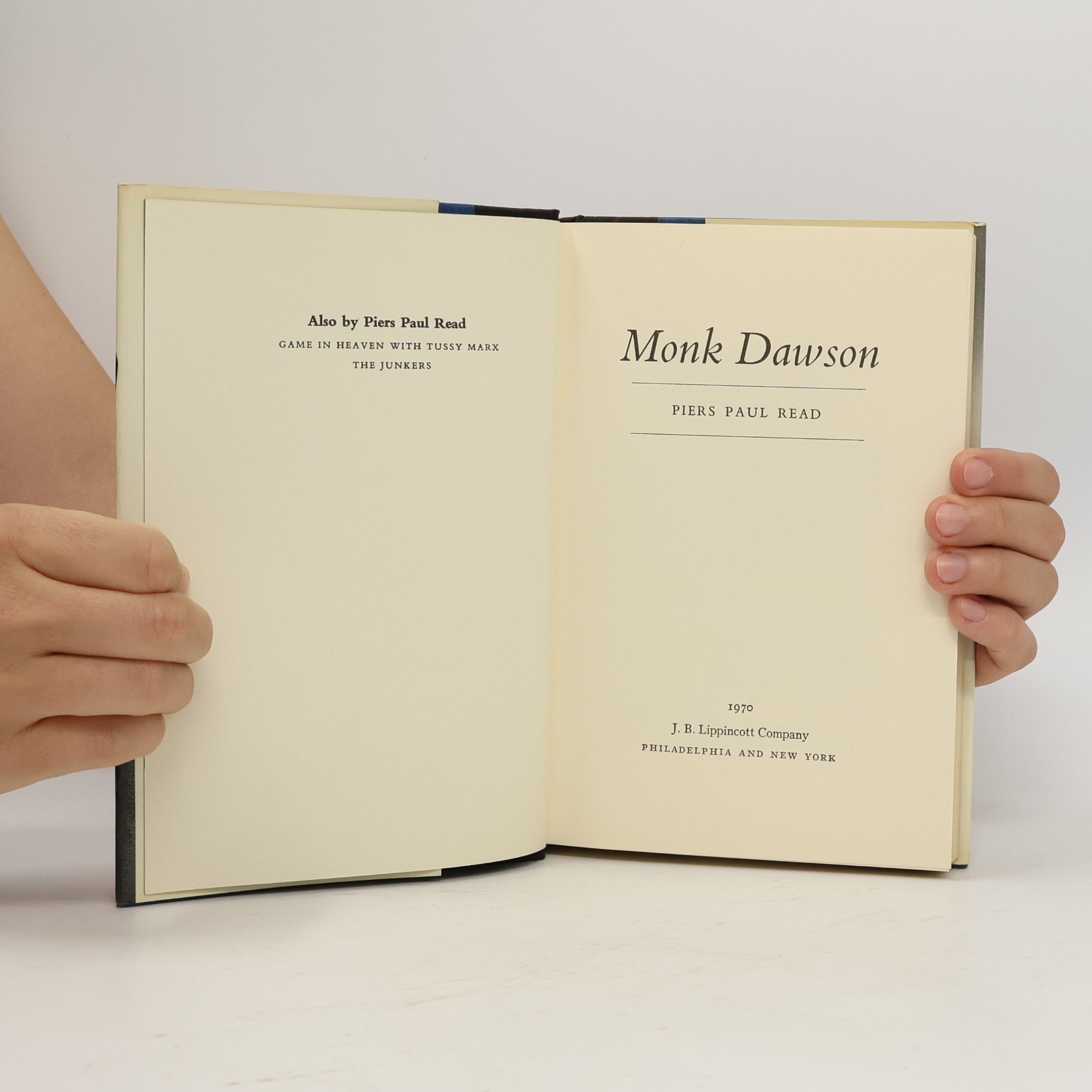 Piers Paul Read Monk Dawson