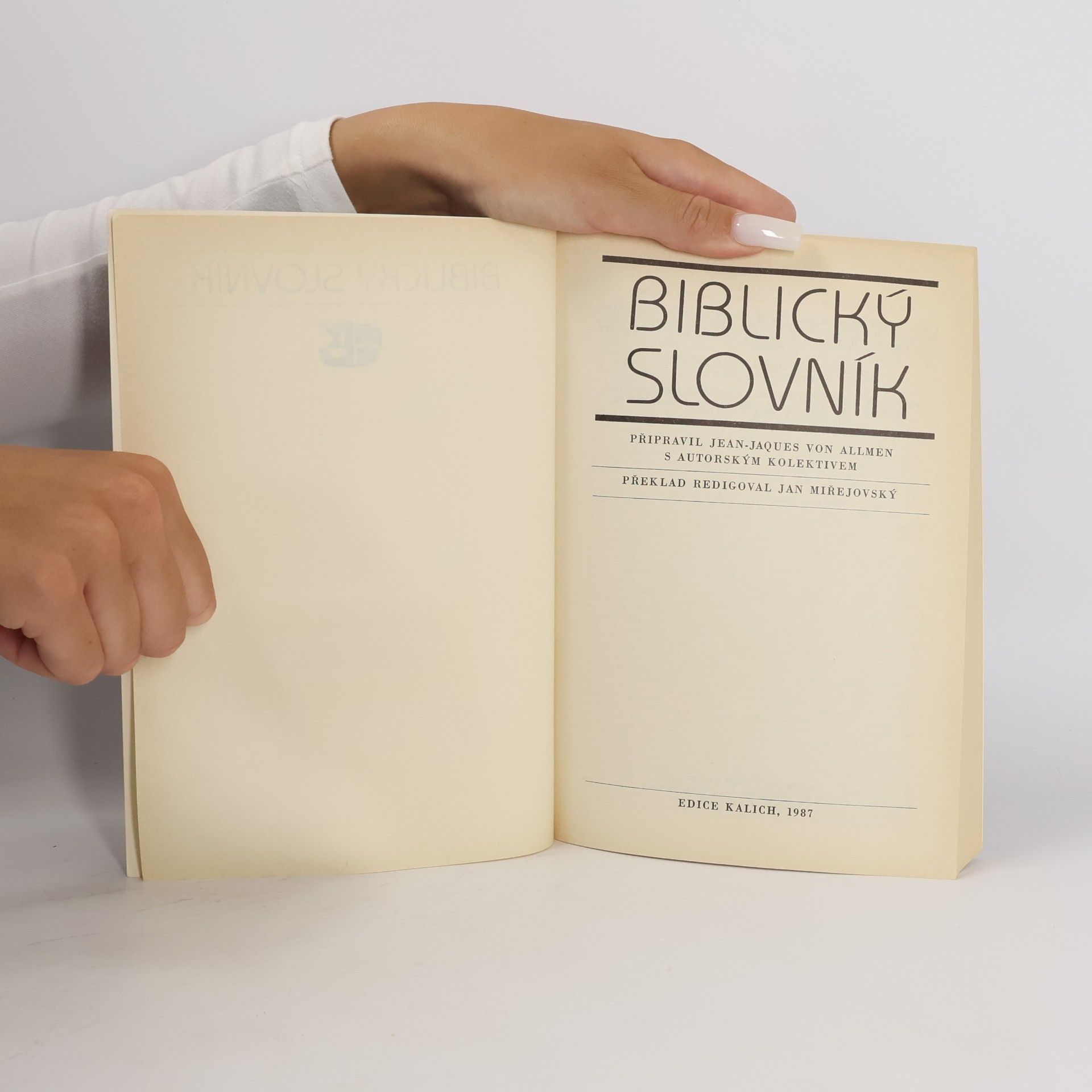 kolektiv Biblický slovník