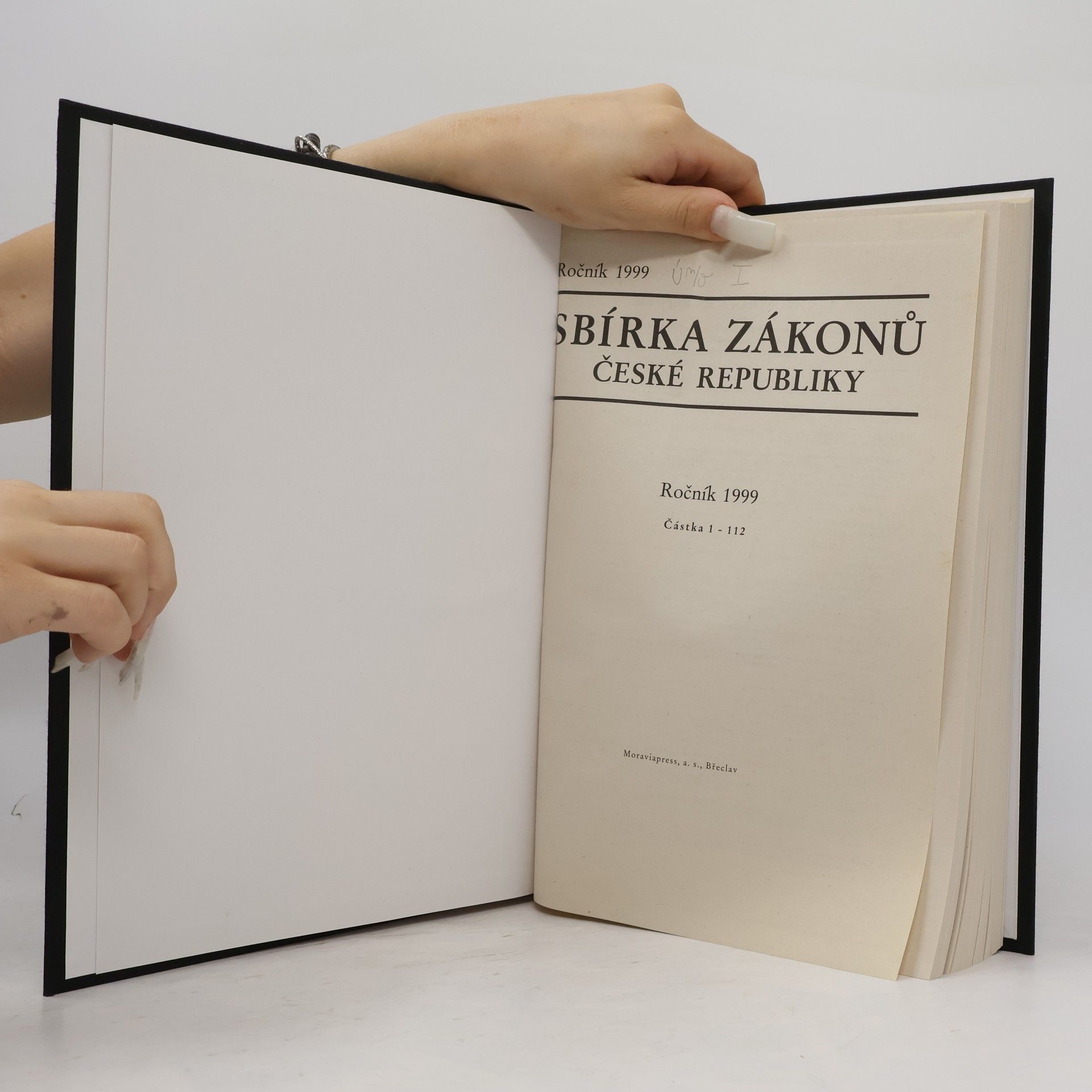Collectif d'auteurs Sbírka zákonů ČR 1999 I.