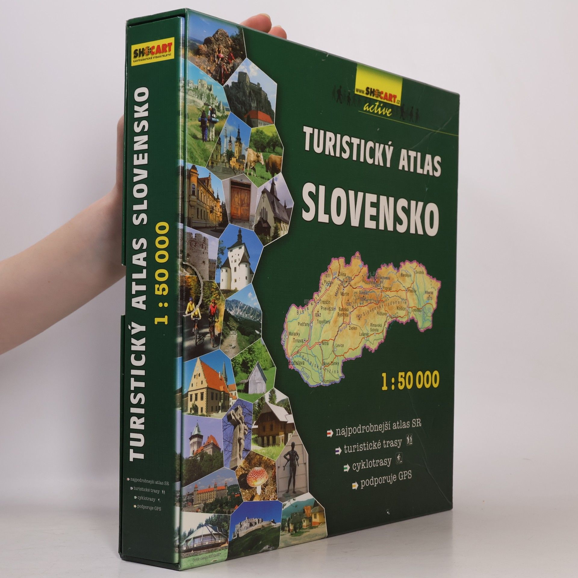 Autores varios Turistický atlas Slovensko