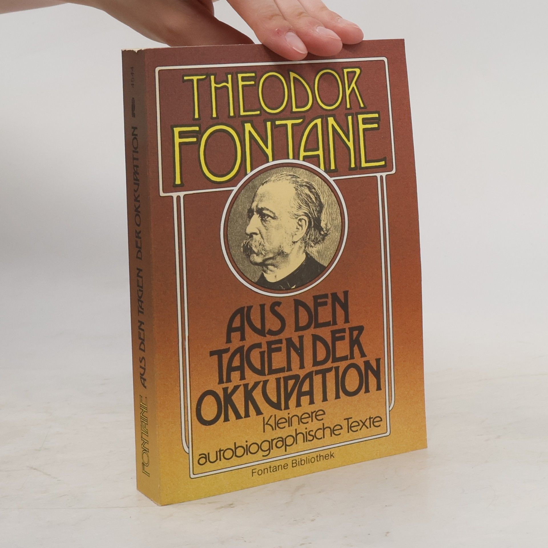 Theodor Fontane Aus den Tagen der Okkupation