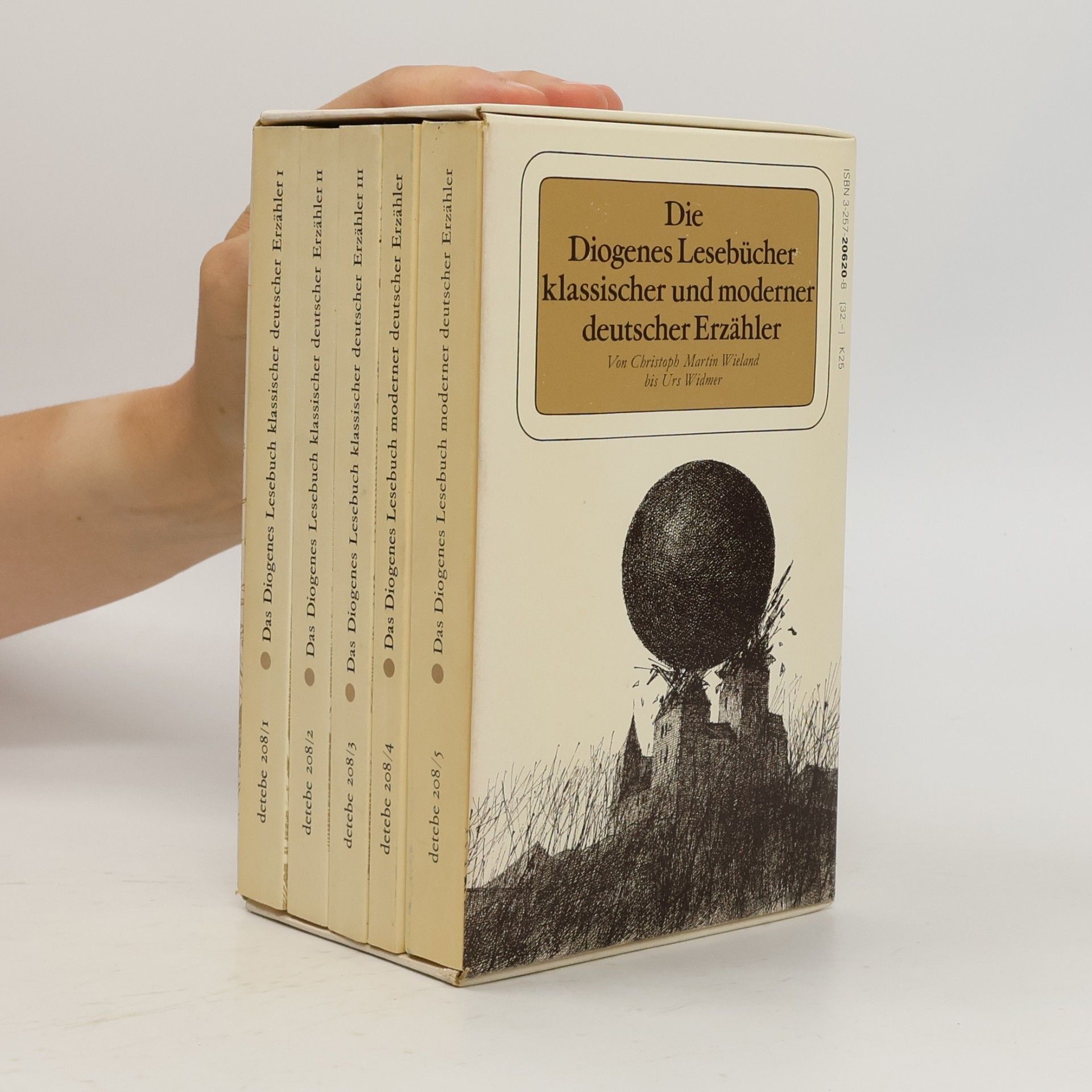 Autorenkollektiv Die Diogenes Lesebücher klassischer und moderner deutscher Erzähler 1-5