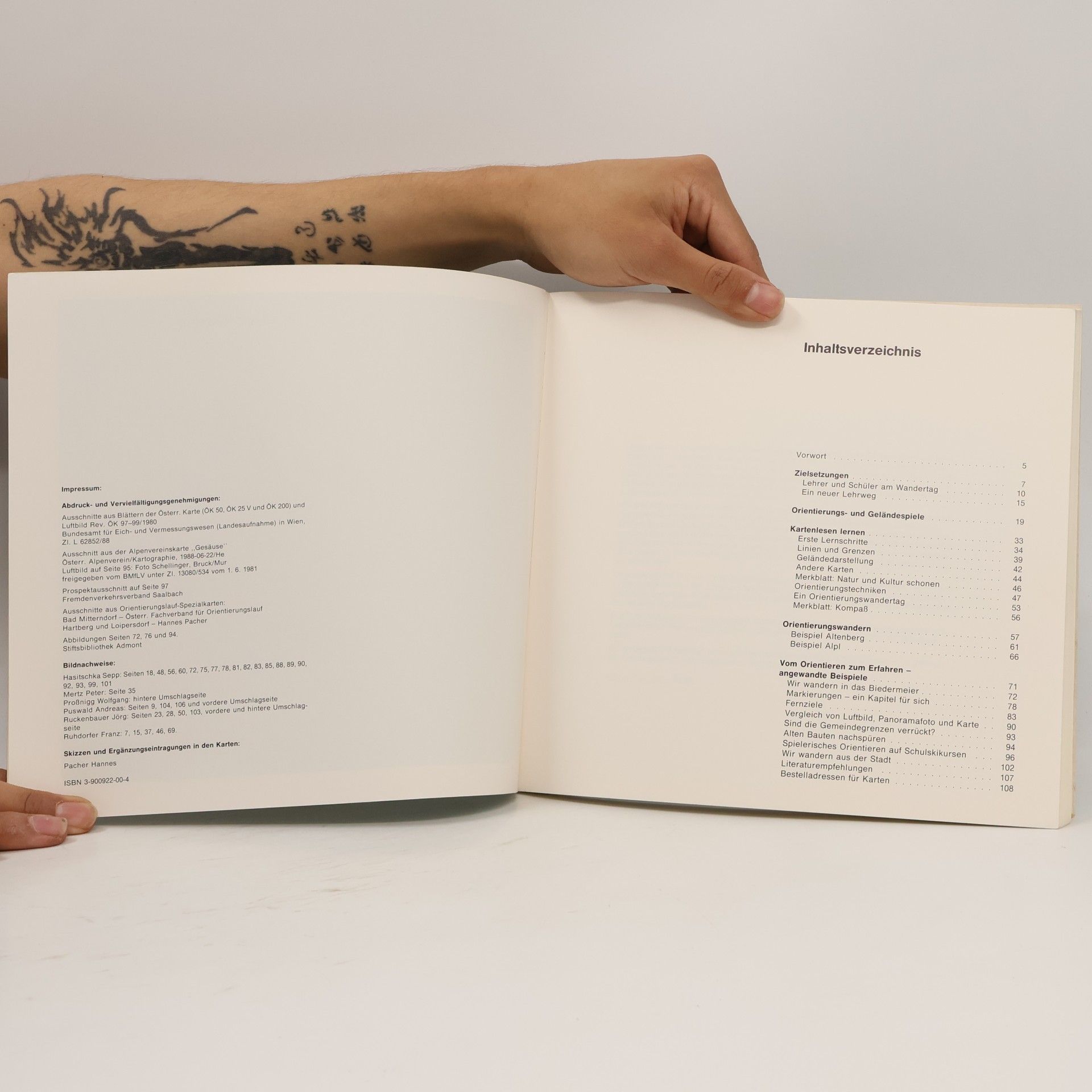Sepp Hasitschka Karte und Natur
