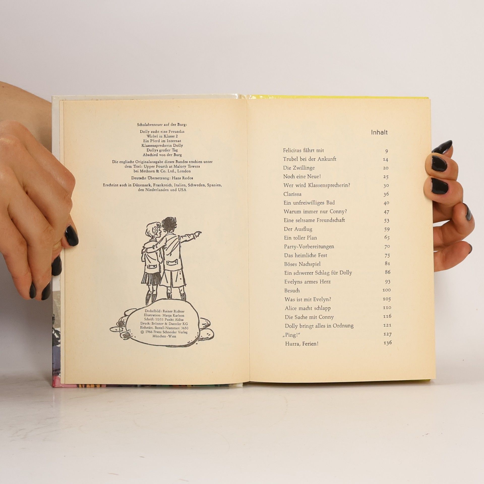 Enid Blyton Klassensprecherin Dolly