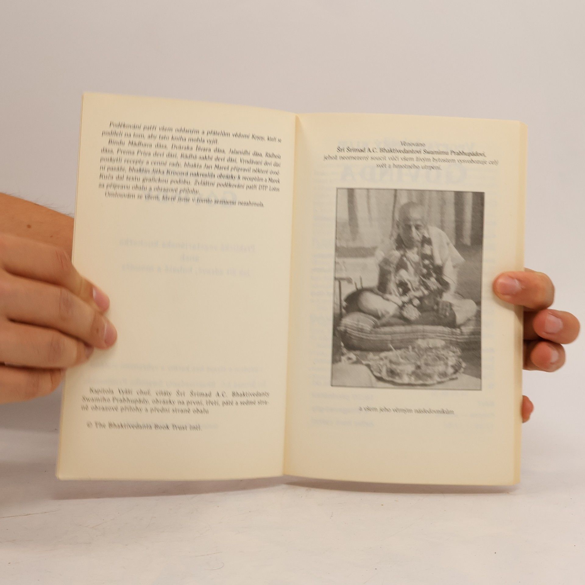 A. C. Bhaktivedanta Swami Prabhupada 108 receptů od Góvindy