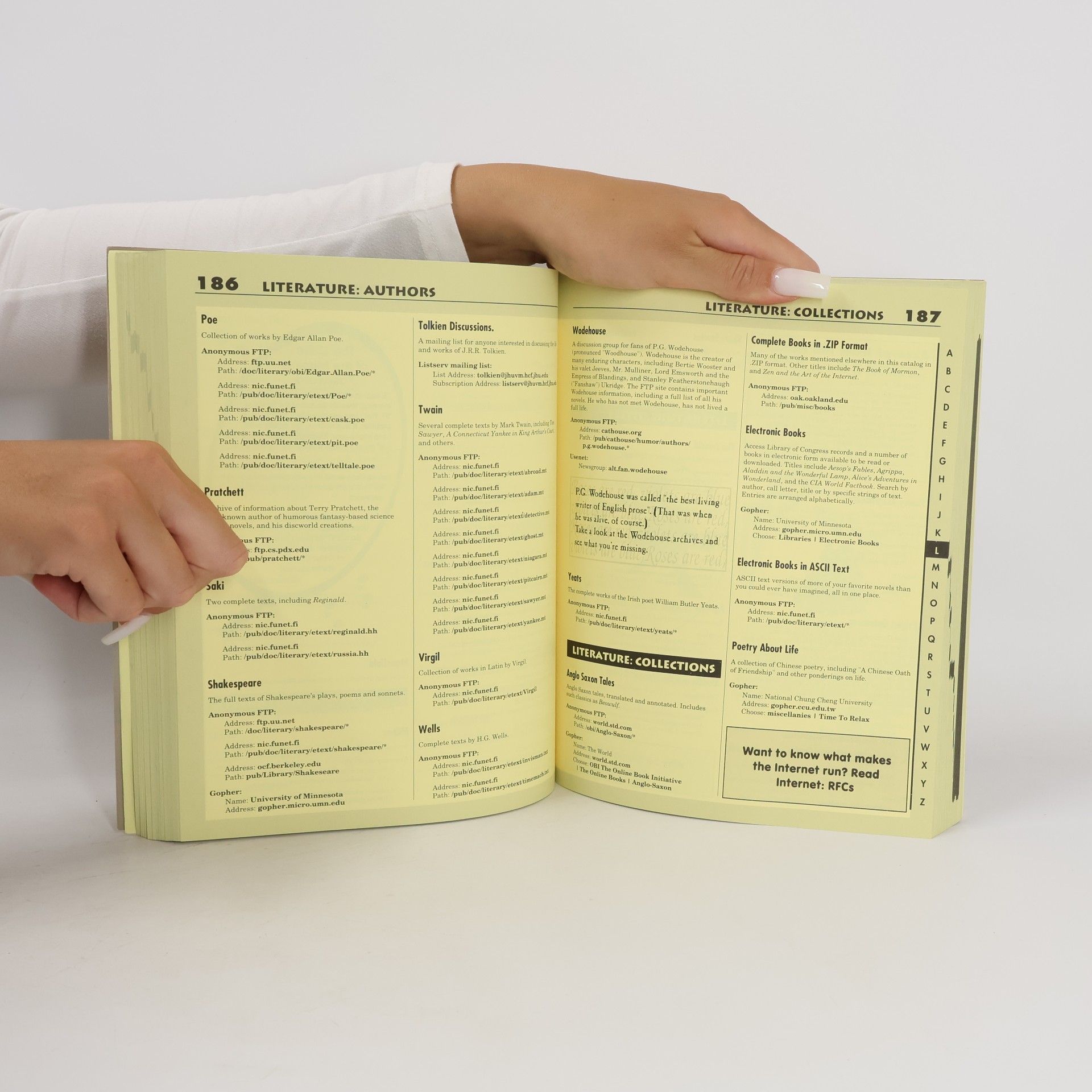Harley Hahn The Internet Yellow Pages