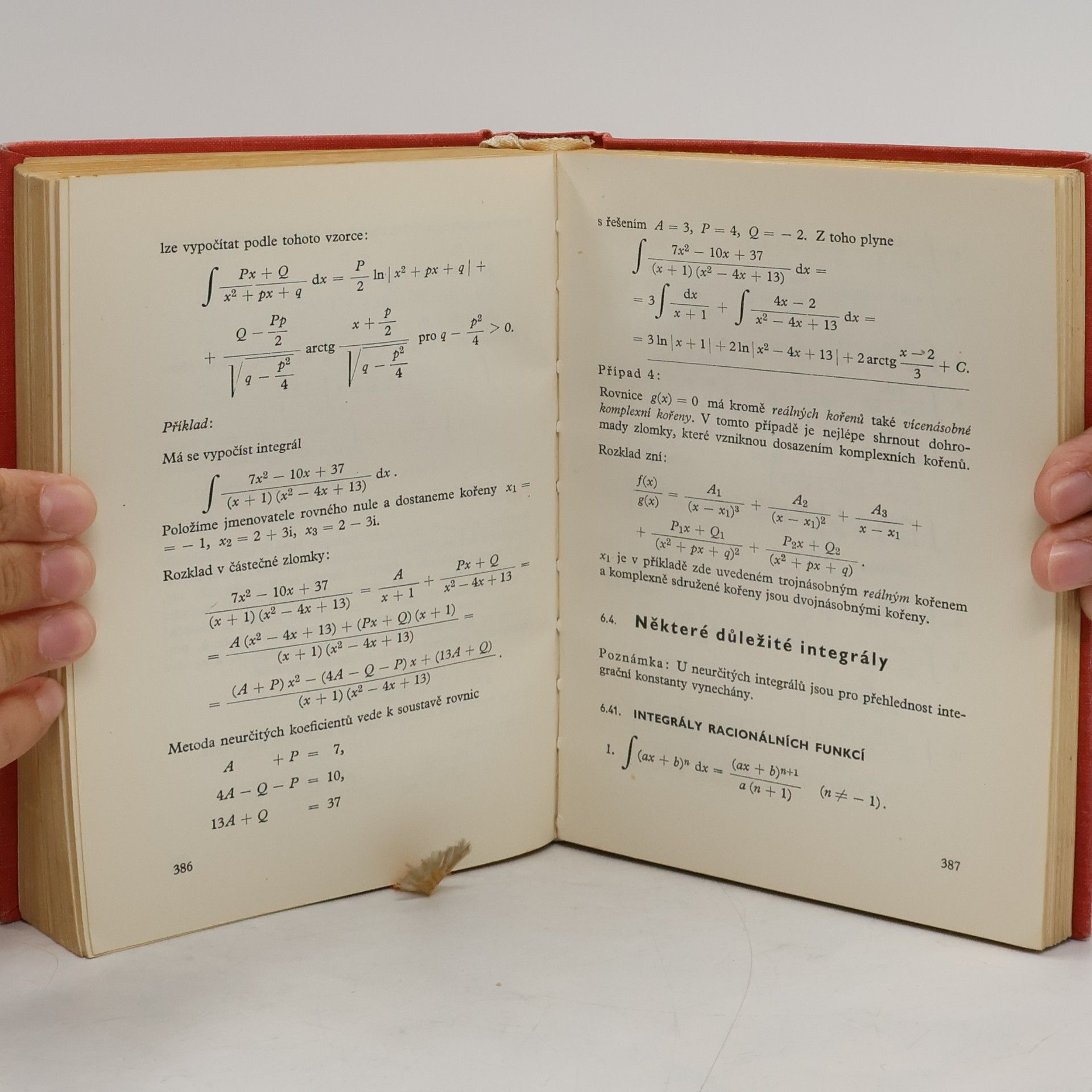 Hans Jochen Bartsch Matematické vzorce