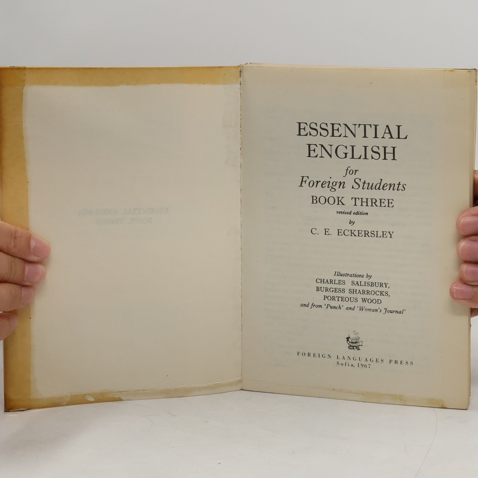 C. E. Eckersley Essential English for Foreign Students, Book 3