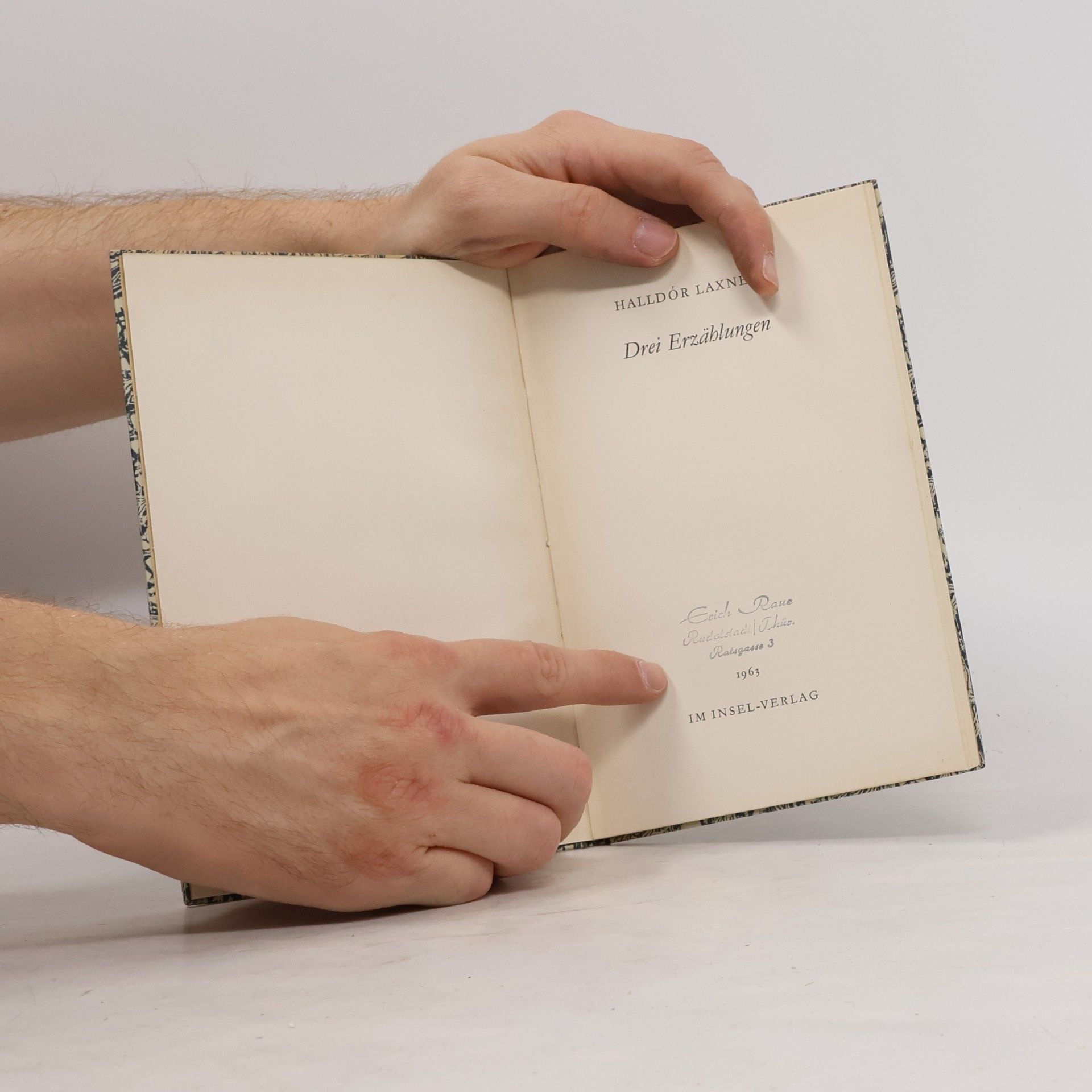 Halldór Laxness Drei Erzählungen