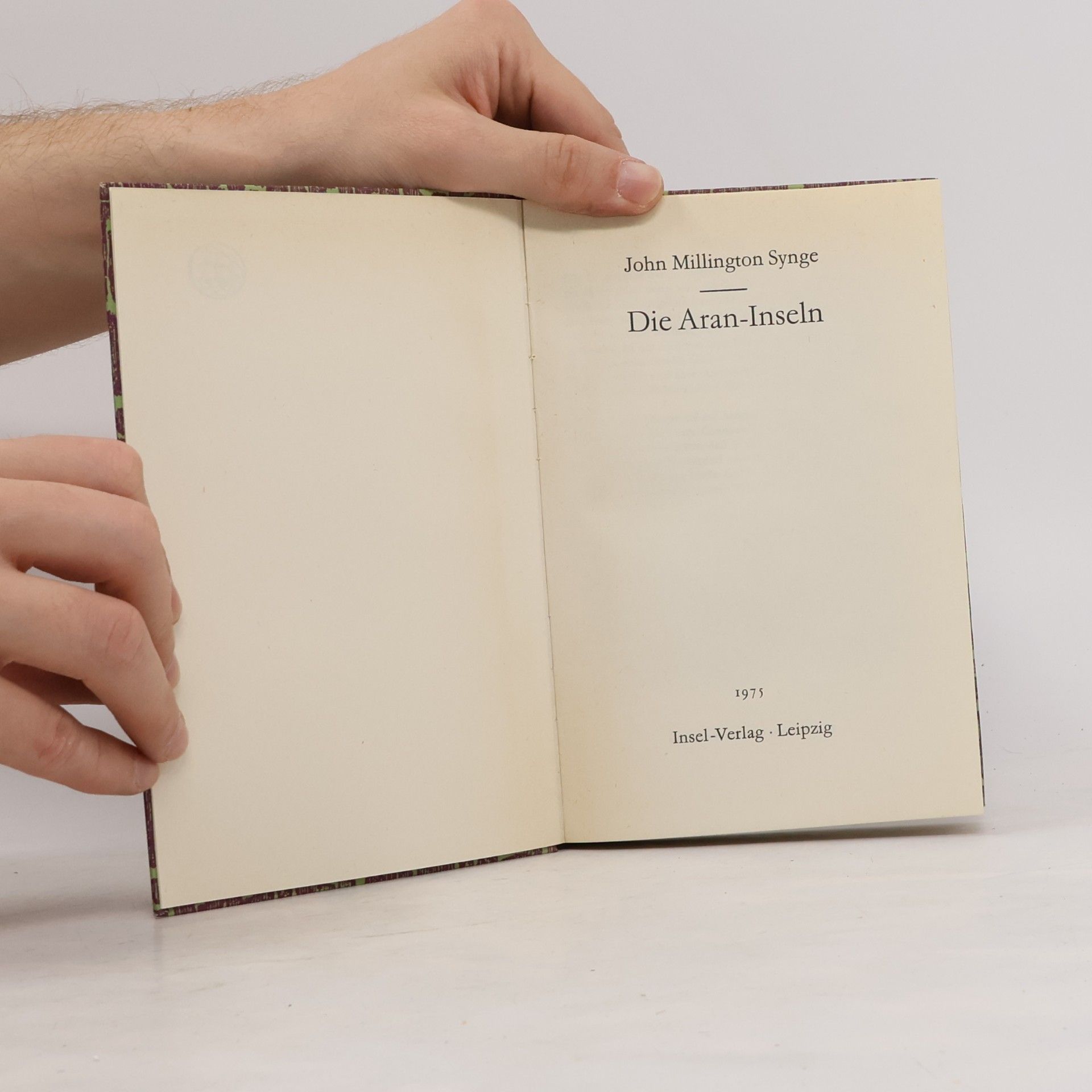 John Millington Synge Die Aran-Inseln