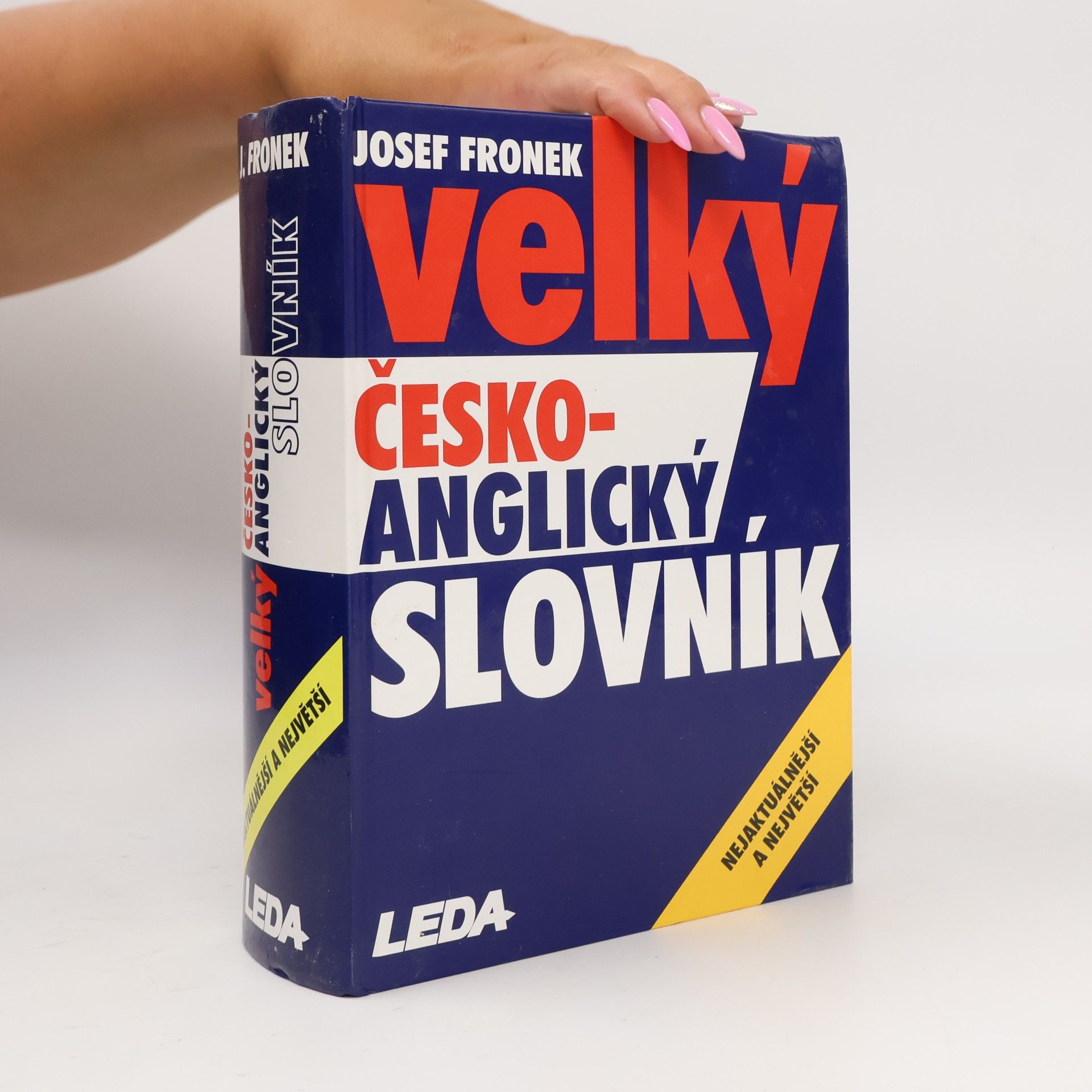 Josef Fronek Velký česko-anglický slovník