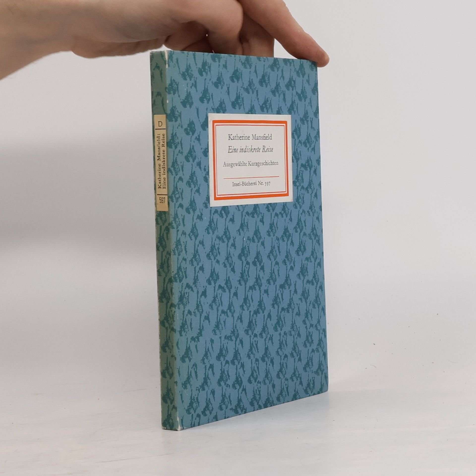 Katherine Mansfield Eine indiskrete Reise