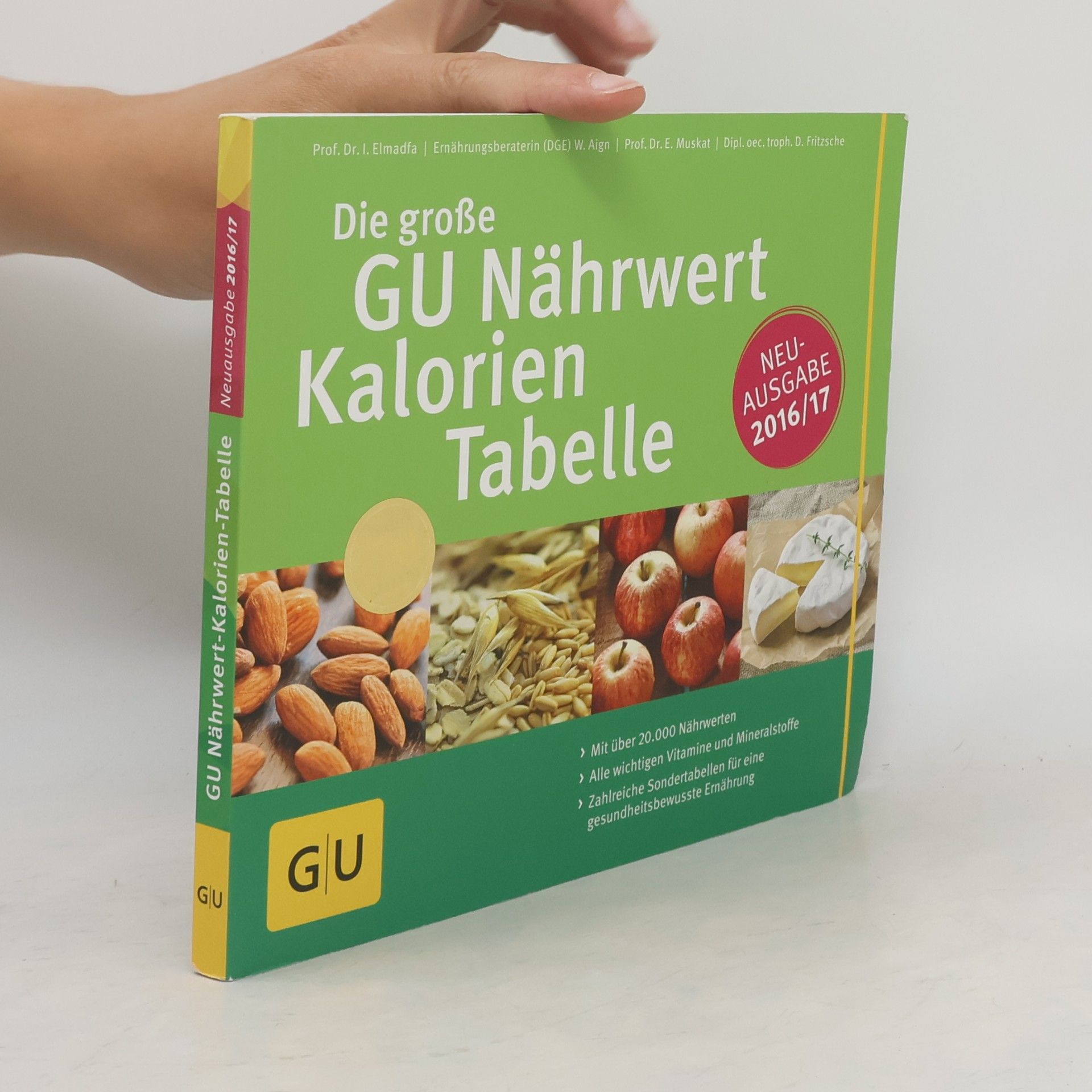 Die große GU Nährwert-Kalorien-Tabelle 2016/17
