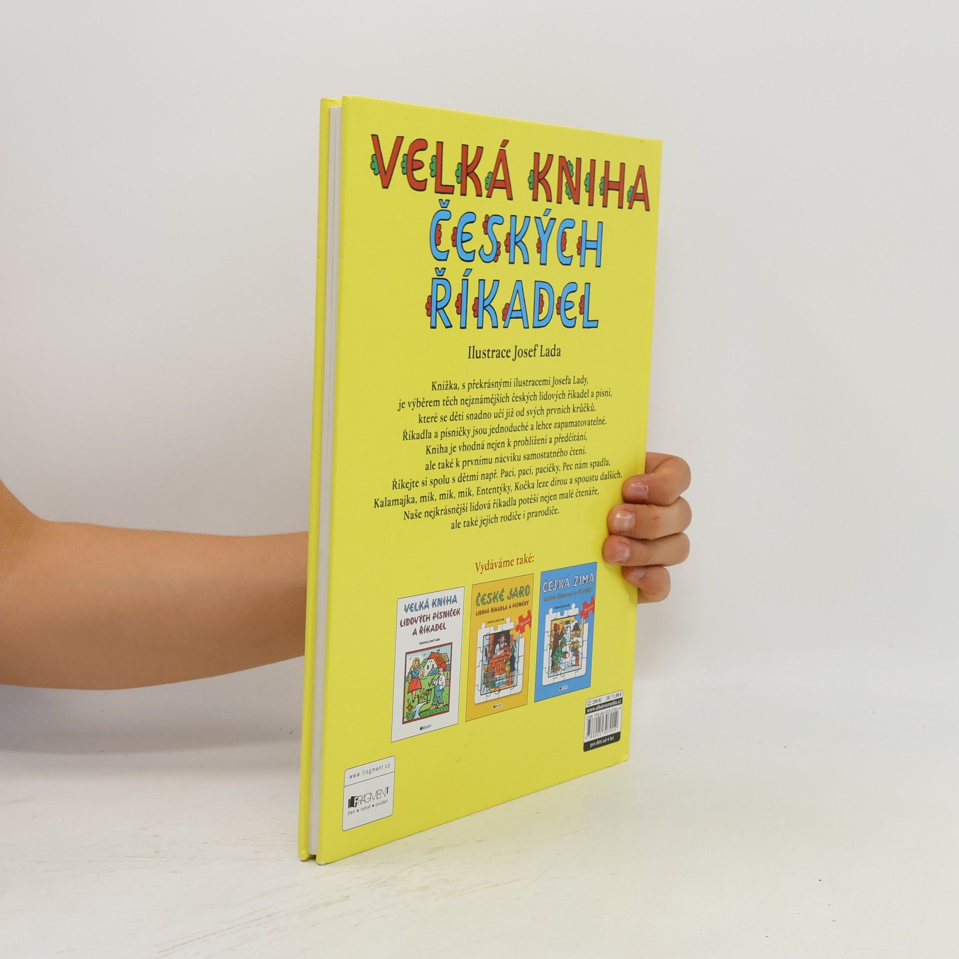 Josef Lada Velká kniha českých říkadel : říkadla, písničky, rozpočítadla
