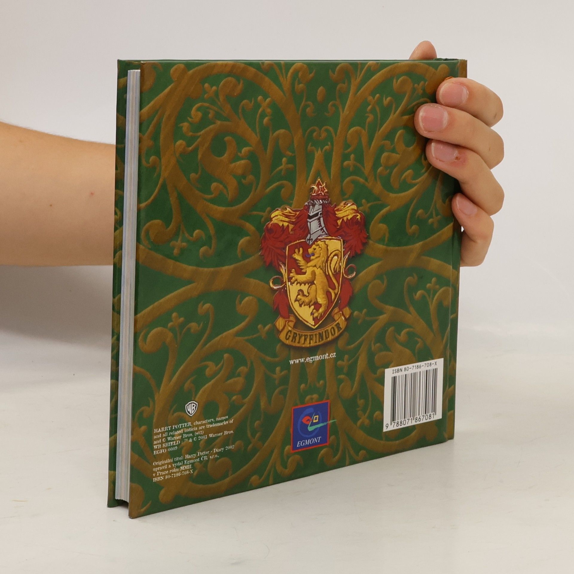 Kolektiv autorů Harry Potter a Kámen mudrců: Školní diář 2002/2003