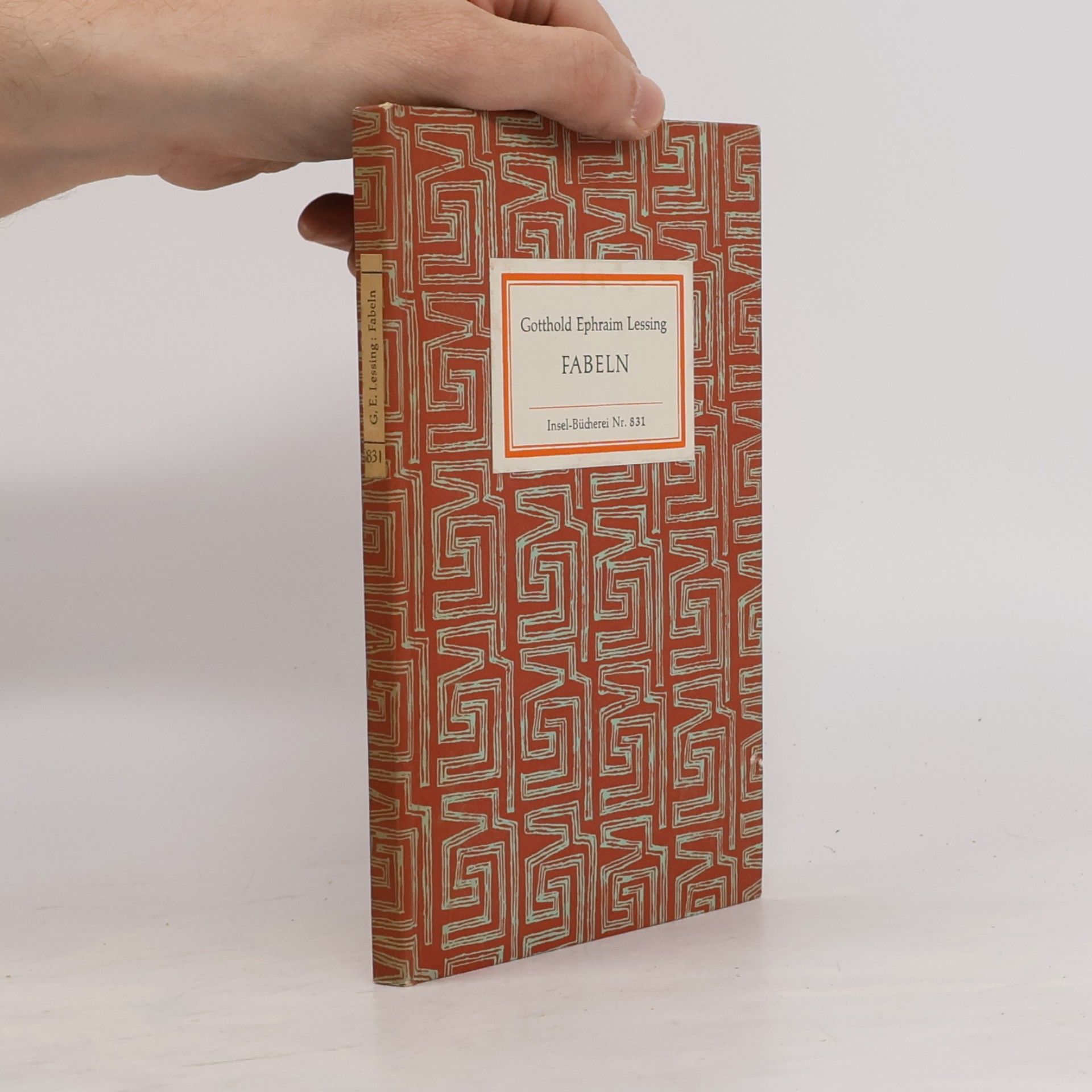 Gotthold Ephraim Lessing Fabeln