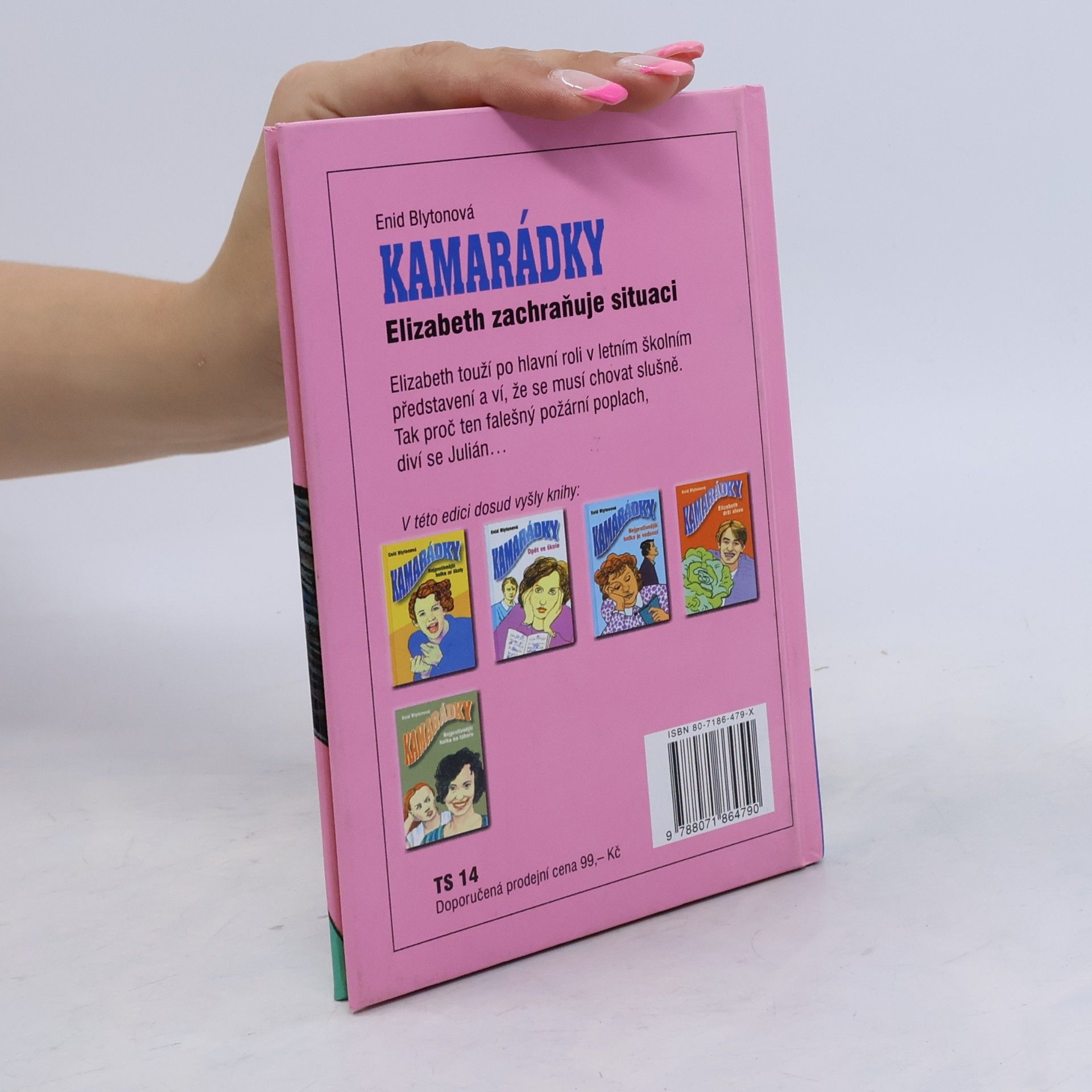 Enid Blyton Kamarádky. Elizabeth zachraňuje situaci