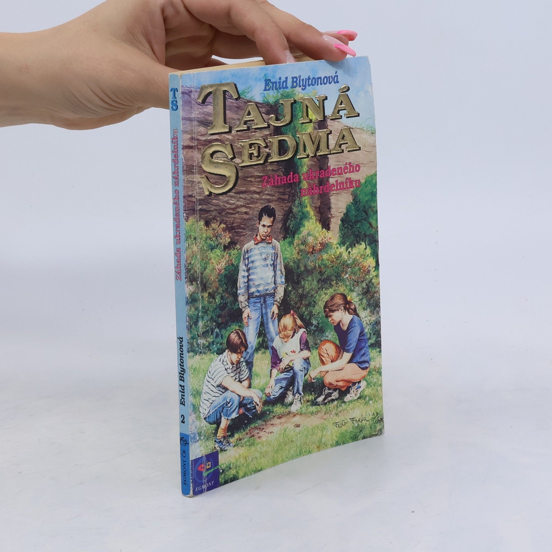 Enid Blyton Tajná sedma. Záhada ukradnutého náhrdelníku