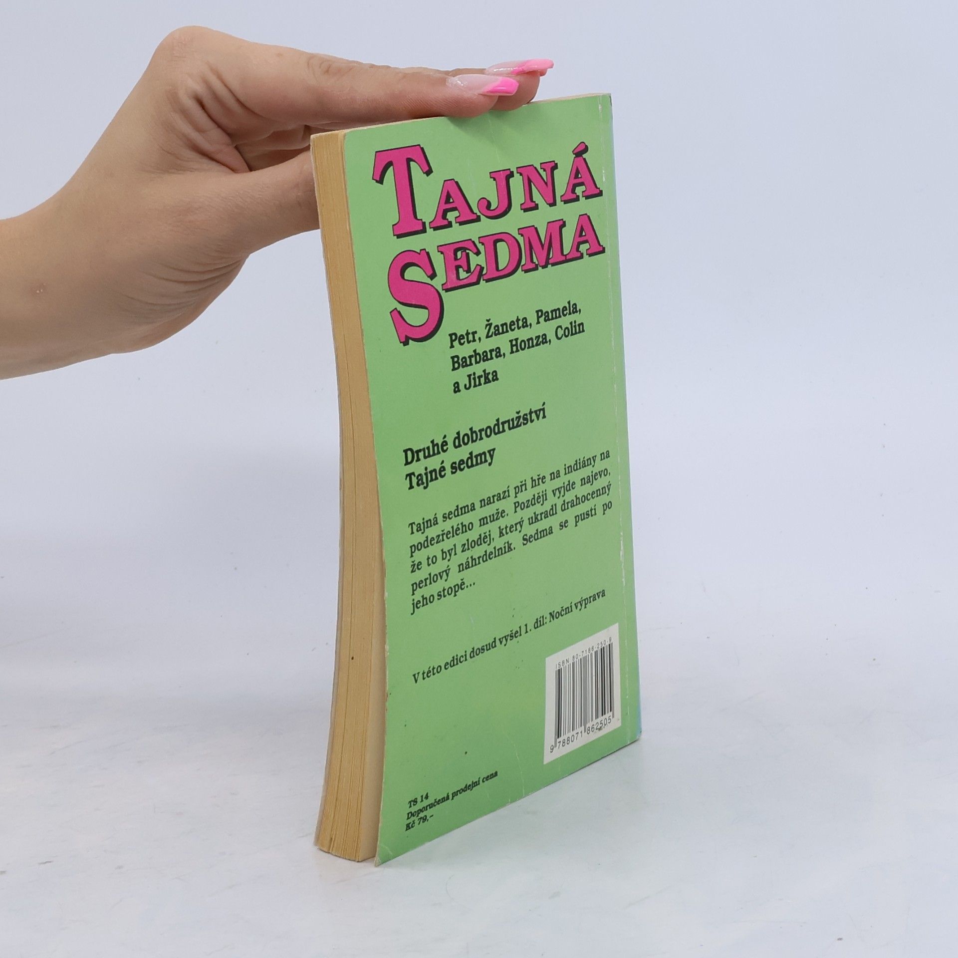 Enid Blyton Tajná sedma. Záhada ukradnutého náhrdelníku