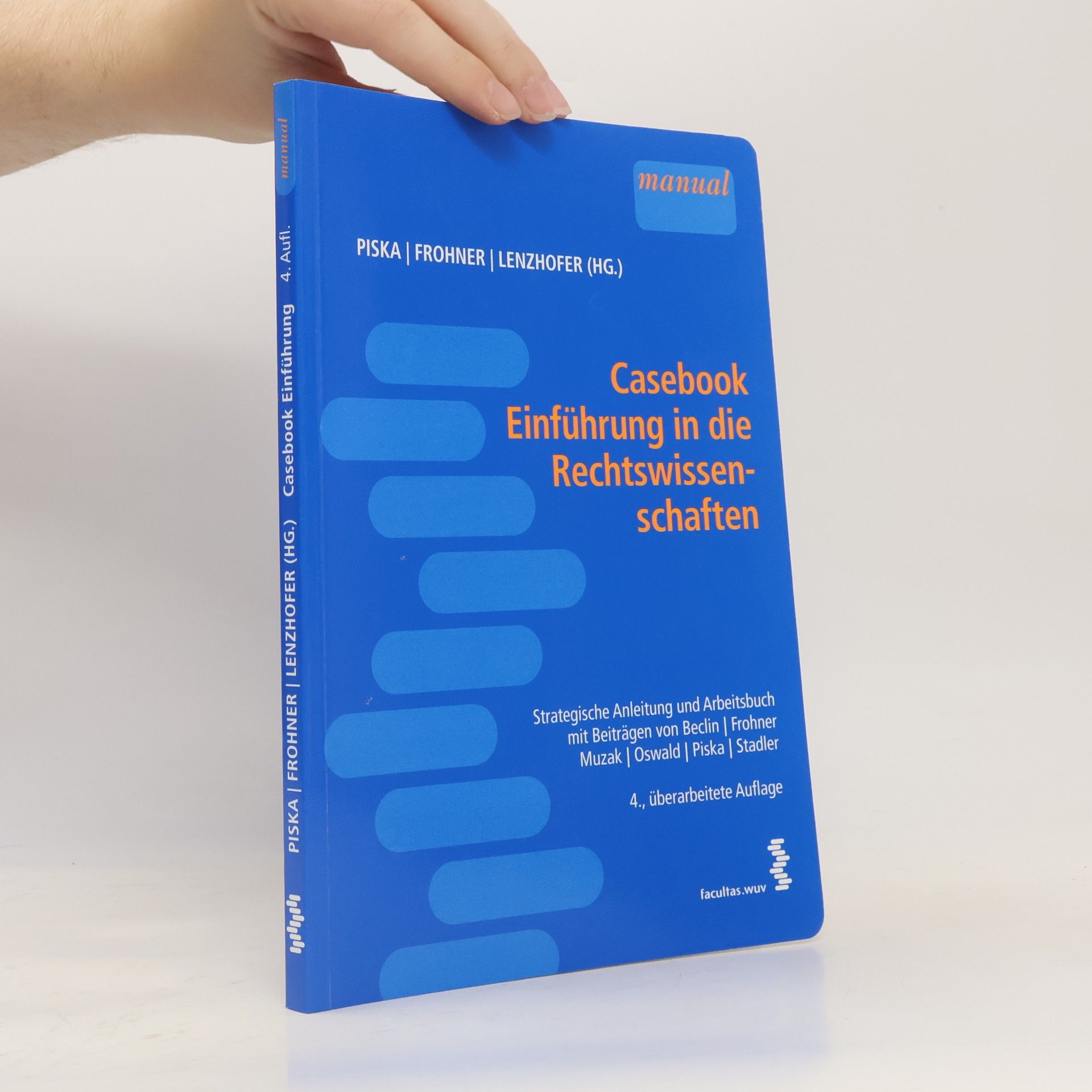 Lenzhofer Casebook Einführung in die Rechtswissenschaften - 4. Auflage