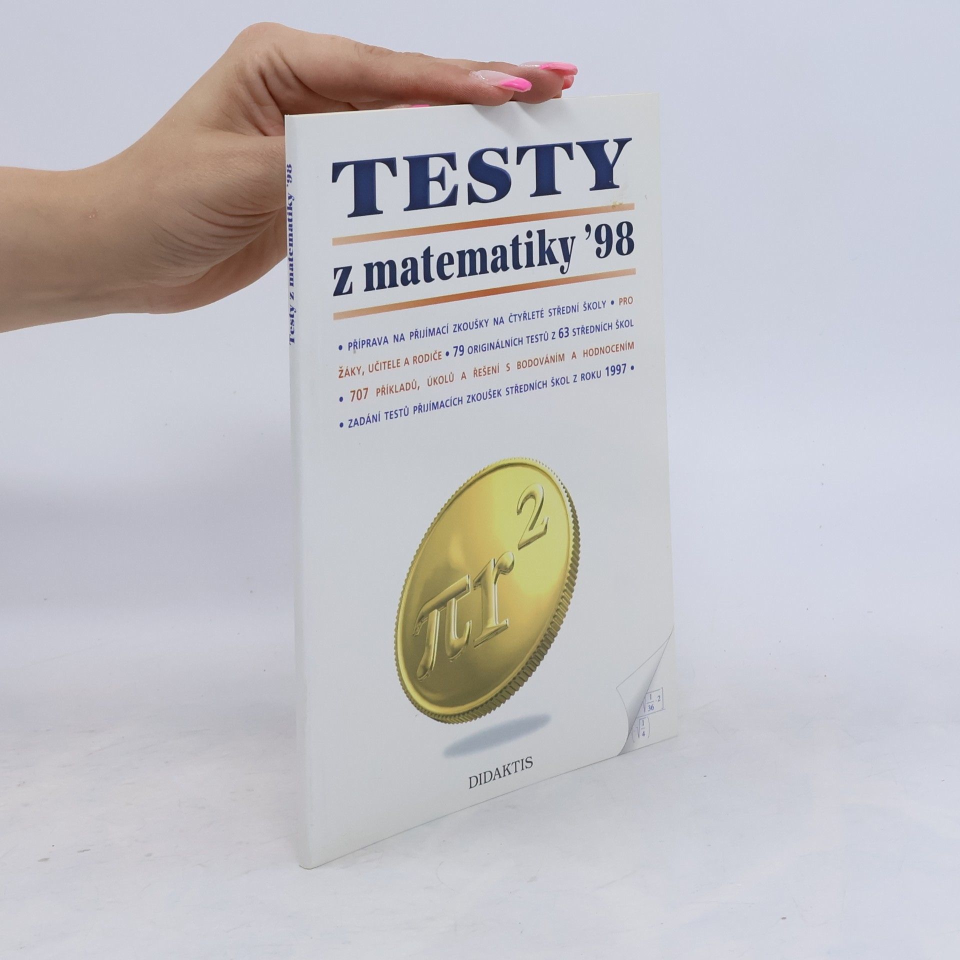 Maria Mikušová Testy z matematiky '98