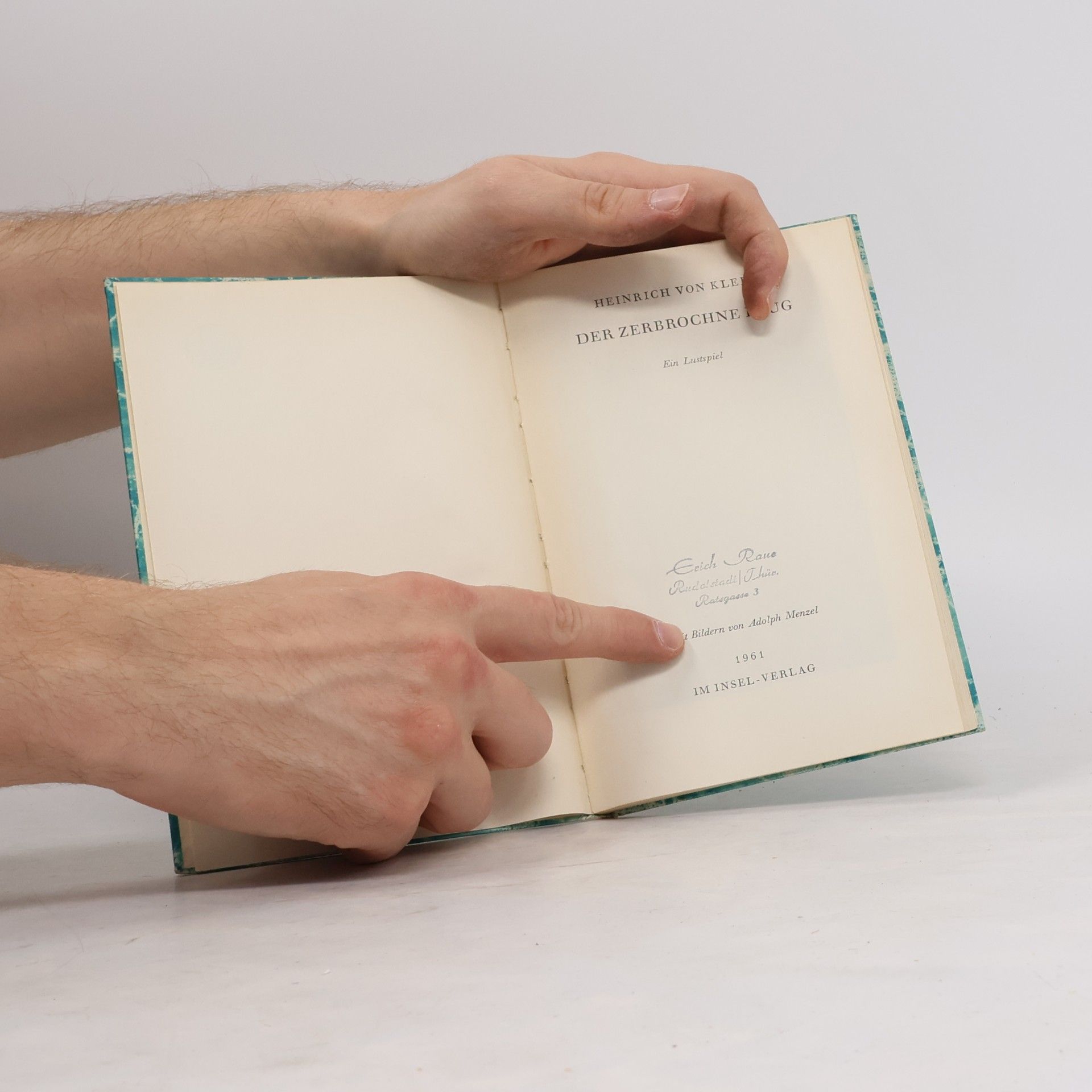 Heinrich von Kleist Der zerbrochne Krug