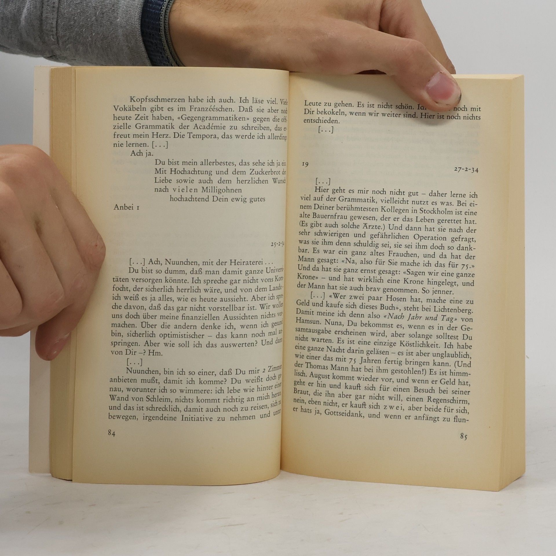 Kurt Tucholsky Briefe aus dem Schweigen