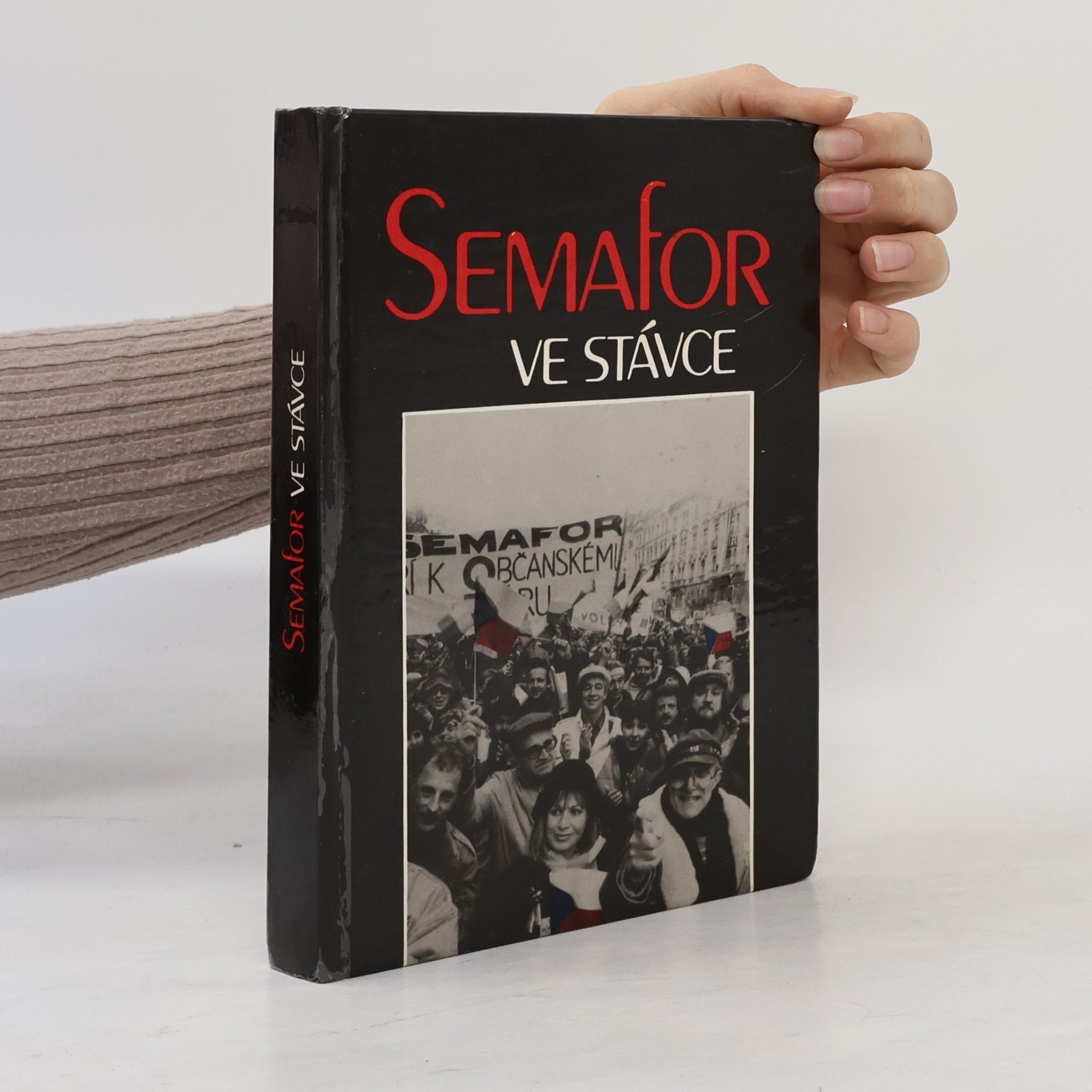 Jiří Datel Novotný Semafor ve stávce