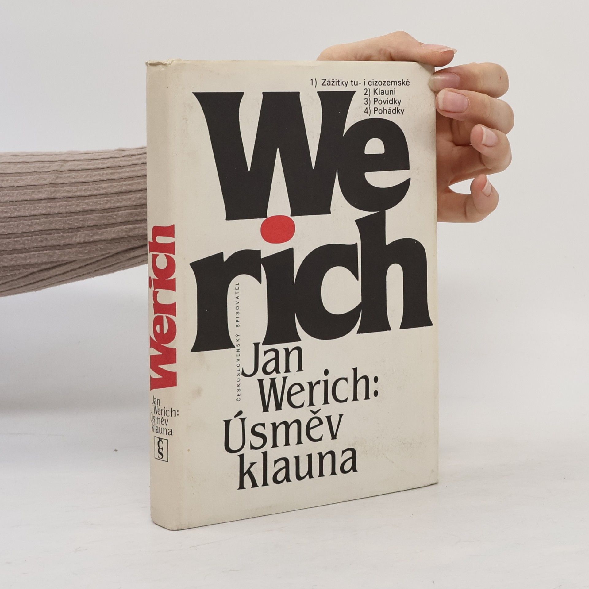 Jan Werich Úsměv klauna