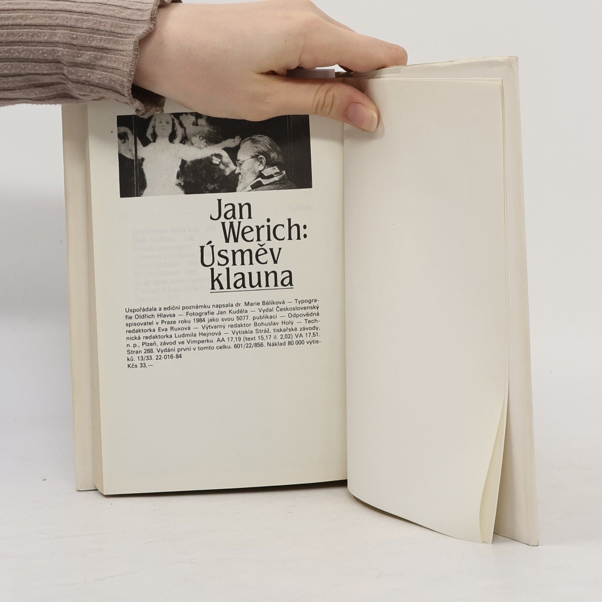 Jan Werich Úsměv klauna