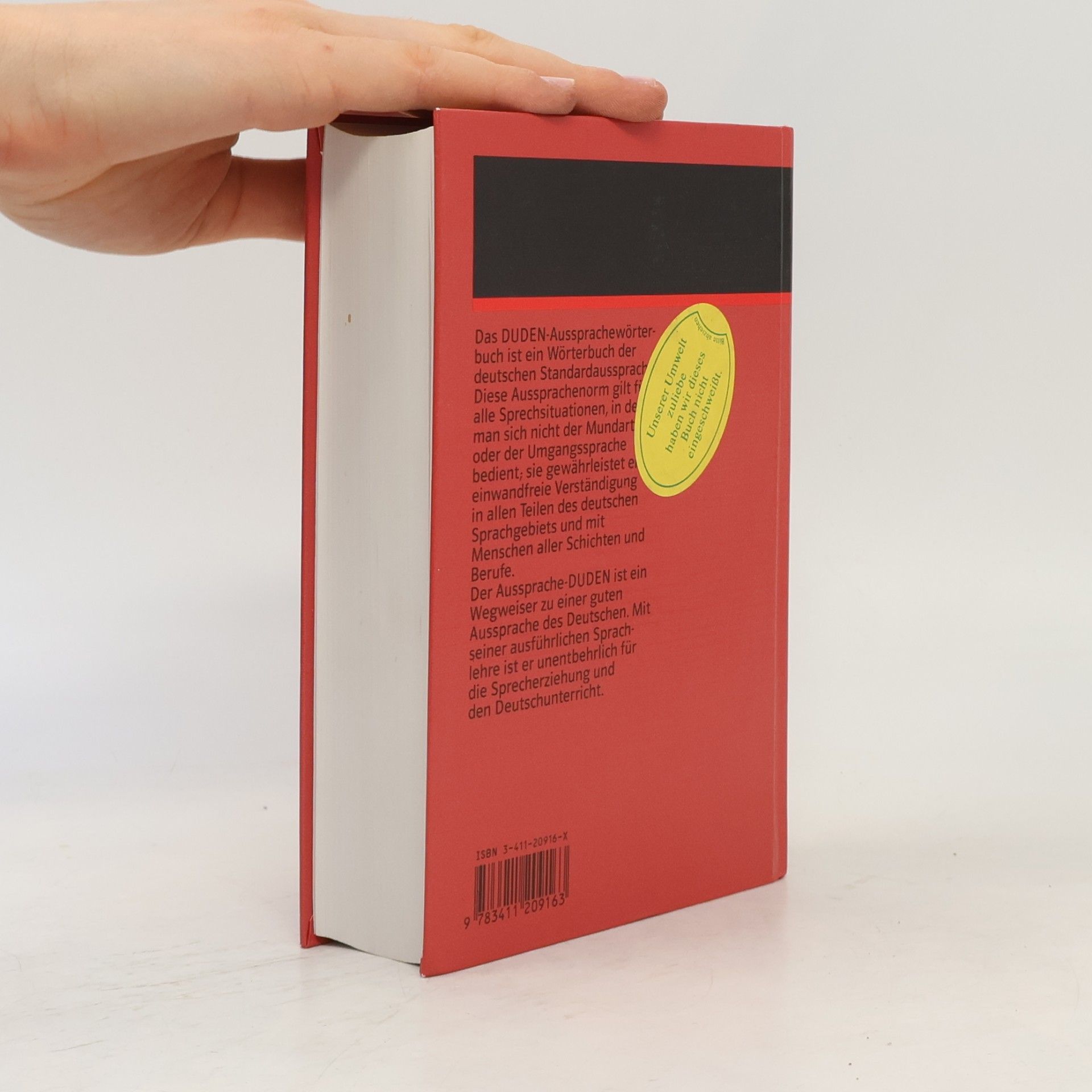 Max Mangold Duden. Band 6, Aussprachewörterbuch