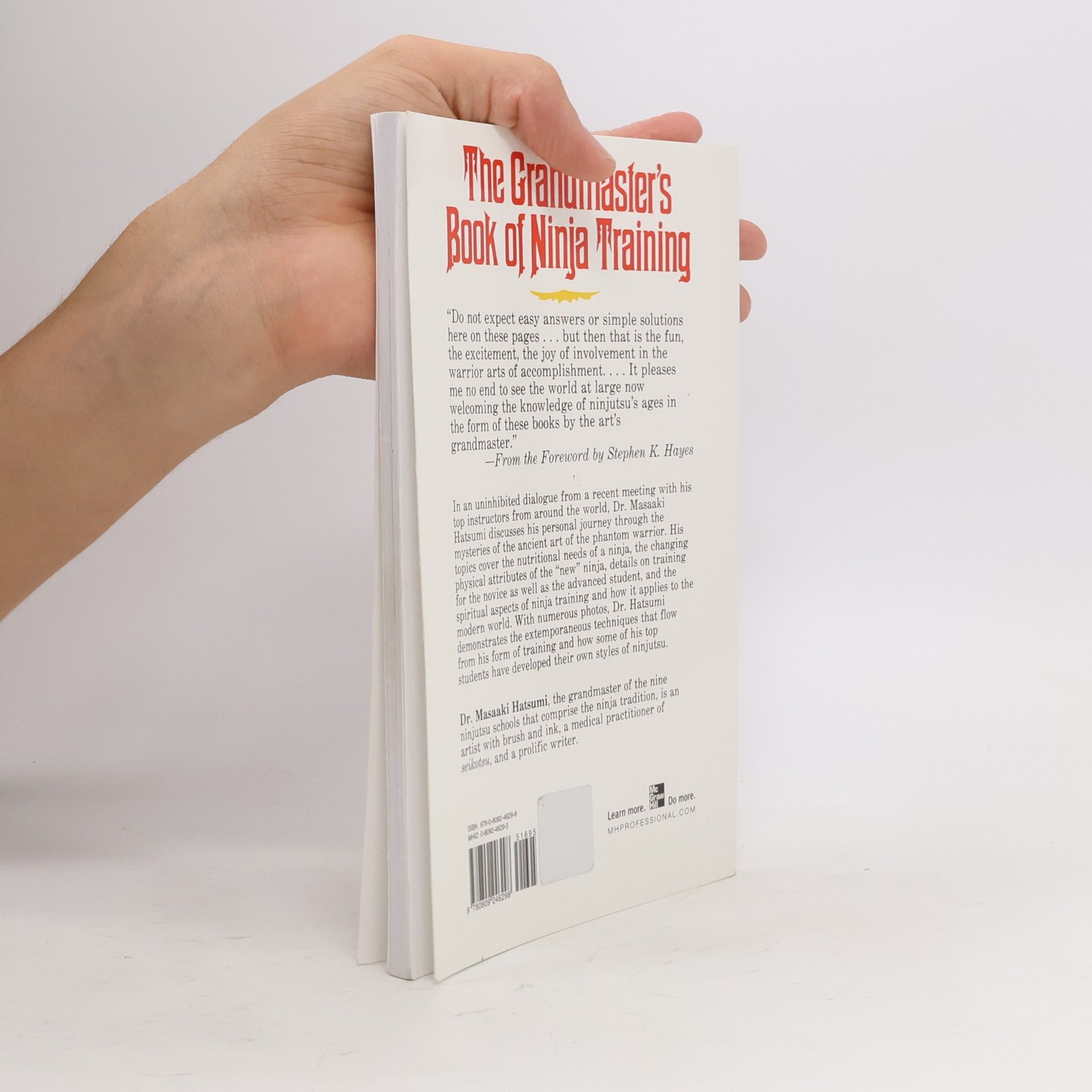 Masaaki Hatsumi The Grandmaster's Book of Ninja Training
