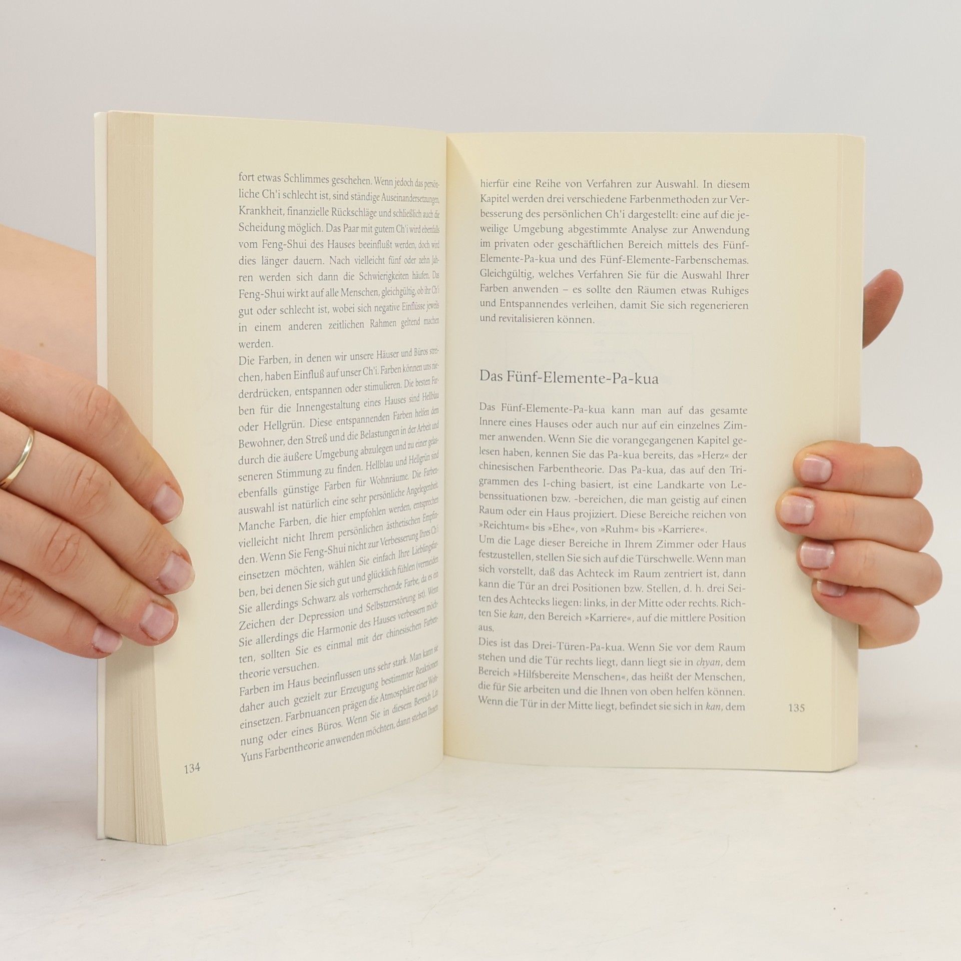 Sarah Rossbach Feng-shui: Farbe und Raumgestaltung