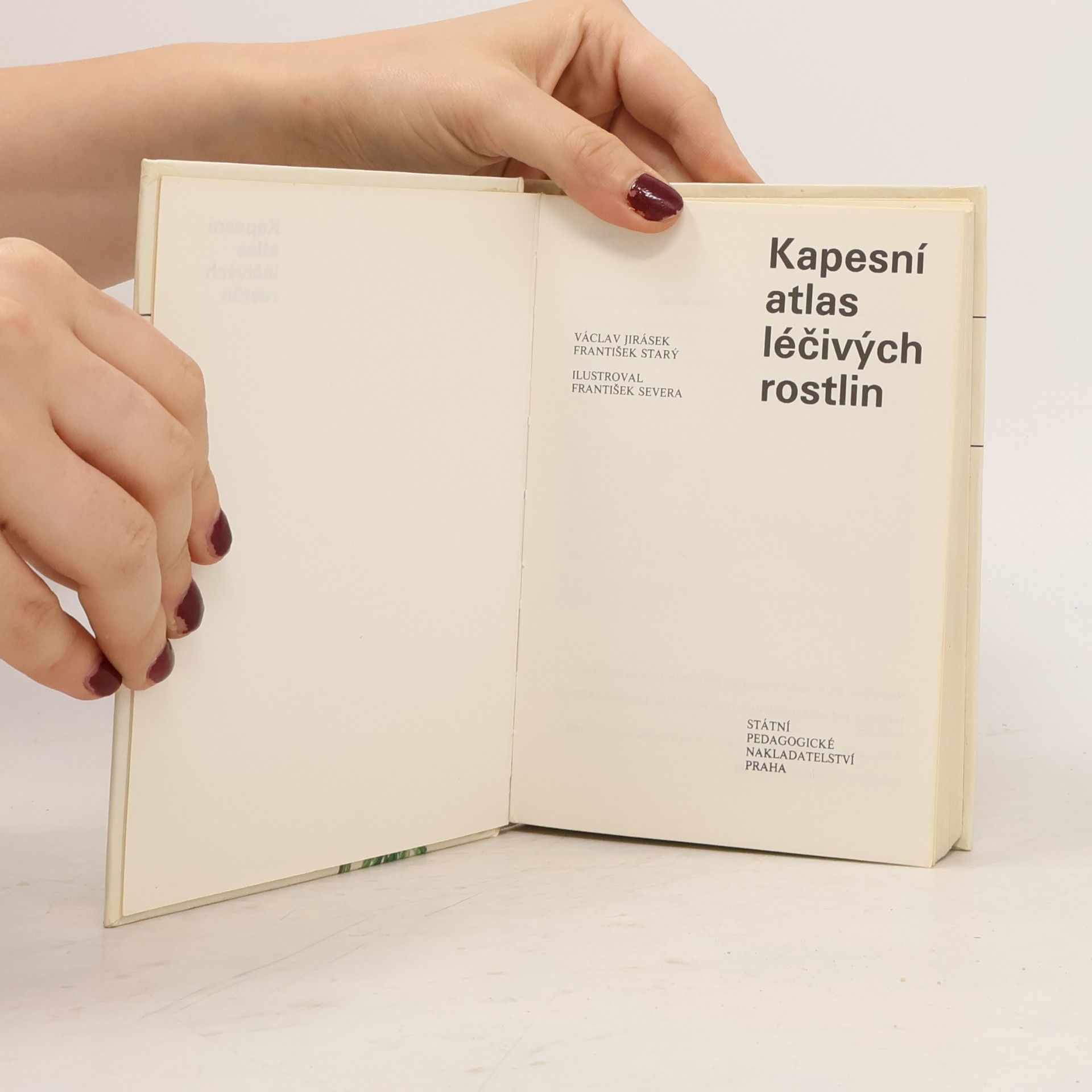 Václav Jirásek Kapesní atlas léčivých rostlin