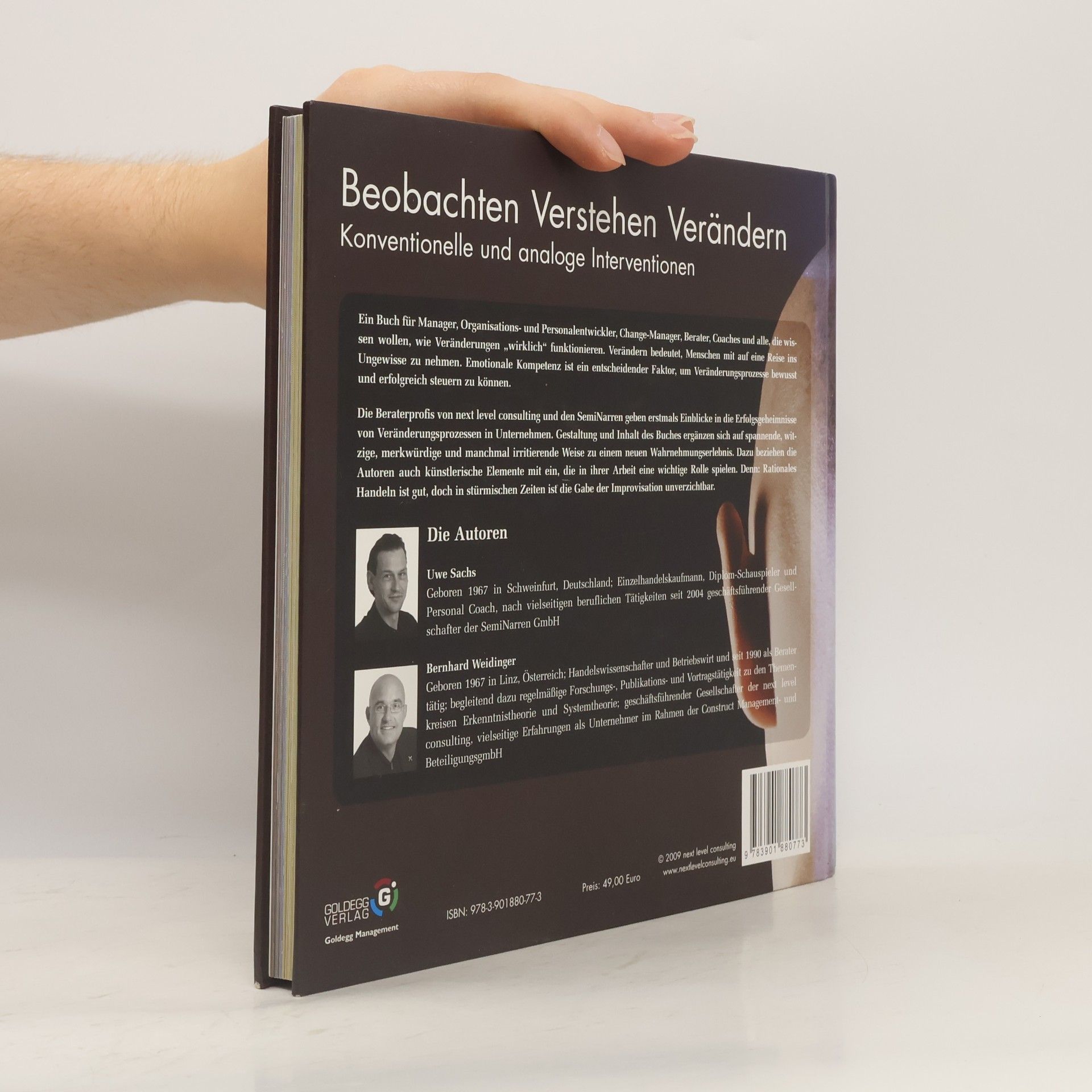 Uwe Sachs Beobachten - Verstehen - Verändern