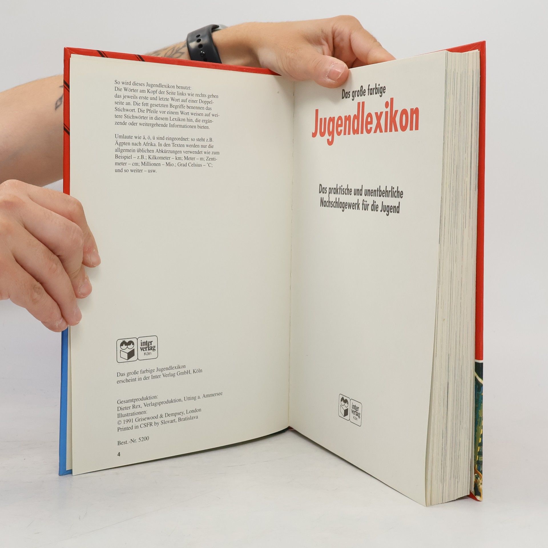 Various authors Das große farbige Jugendlexikon