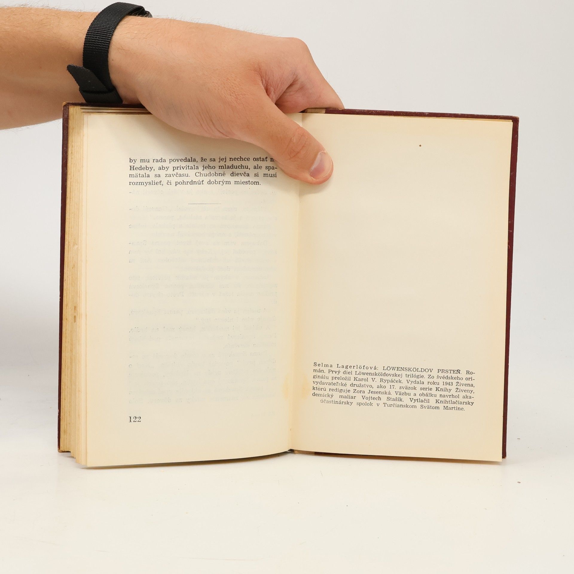 Selma Lagerlöfová Löwensköldov prsteň