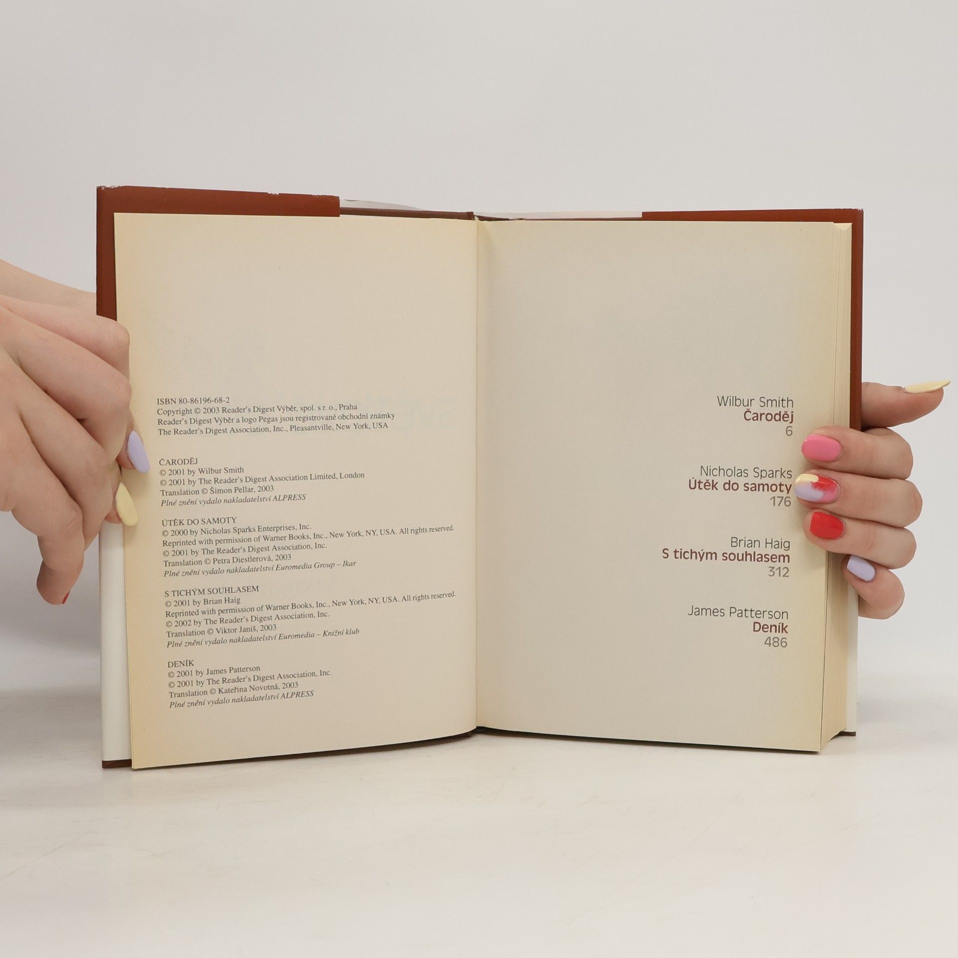 Wilbur A. Smith Čaroděj / Útěk do samoty / S tichým souhlasem / Deník