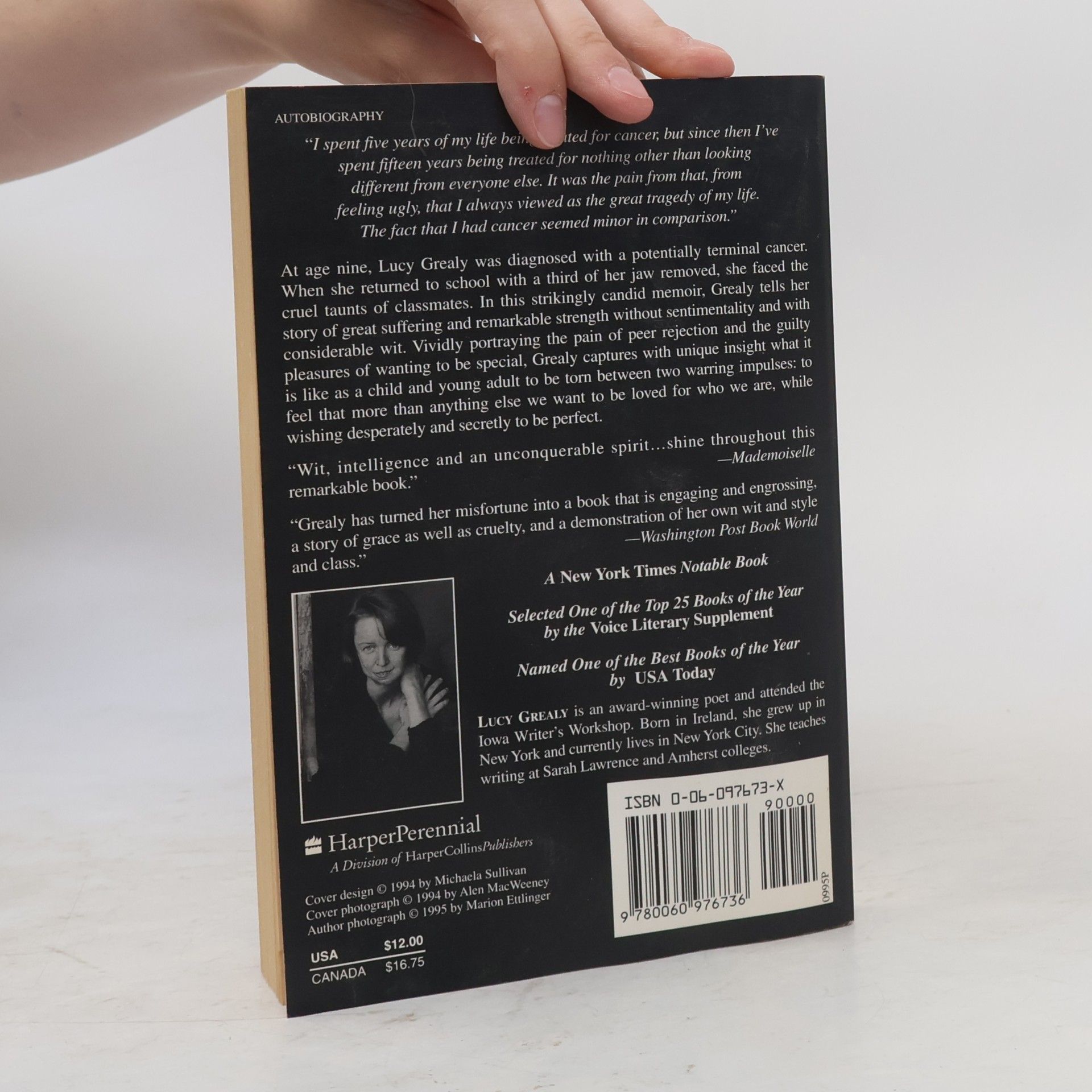 Lucy Grealy Autobiography of a Face