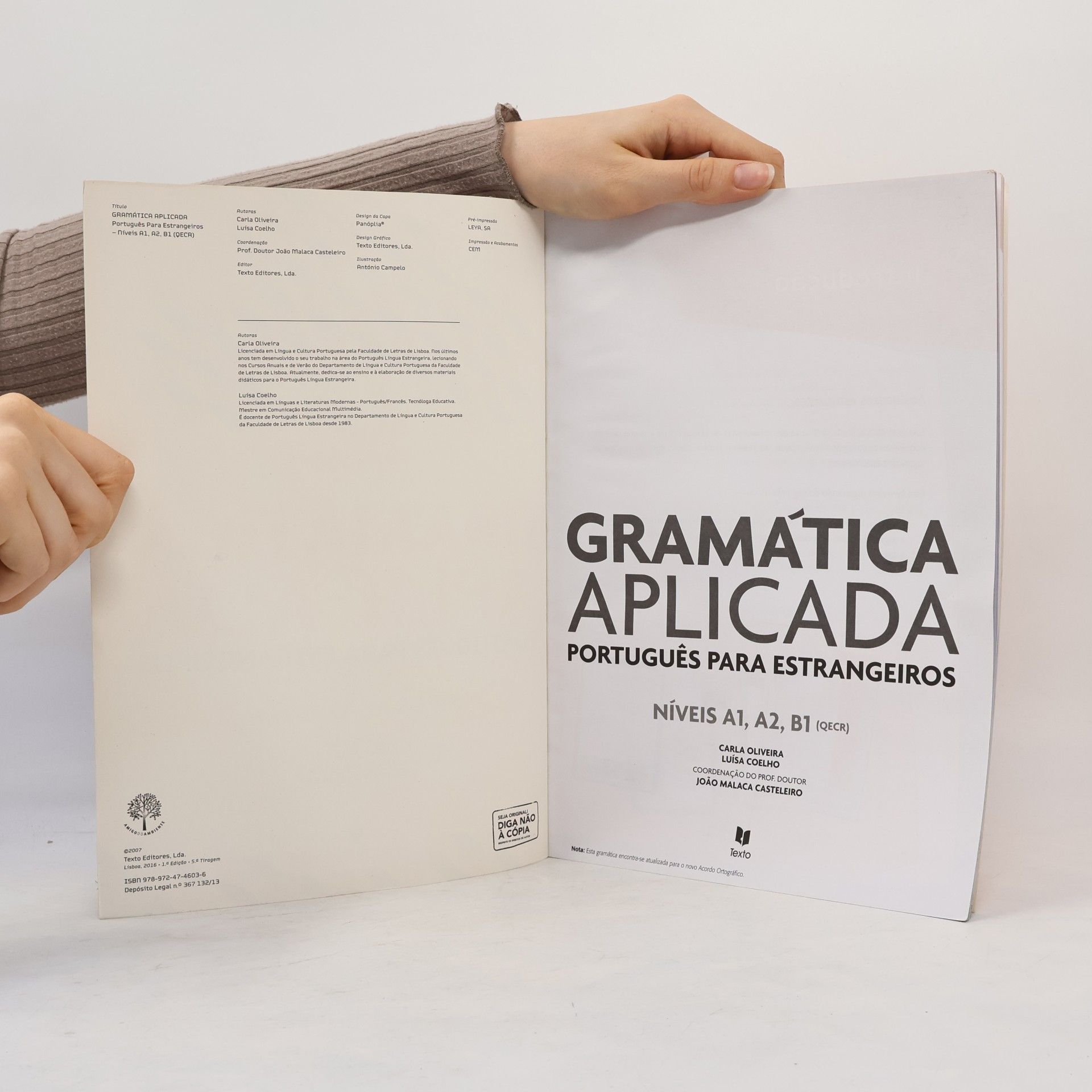 Carla Oliveira Gramática Aplicada - Português língua estrangeira
