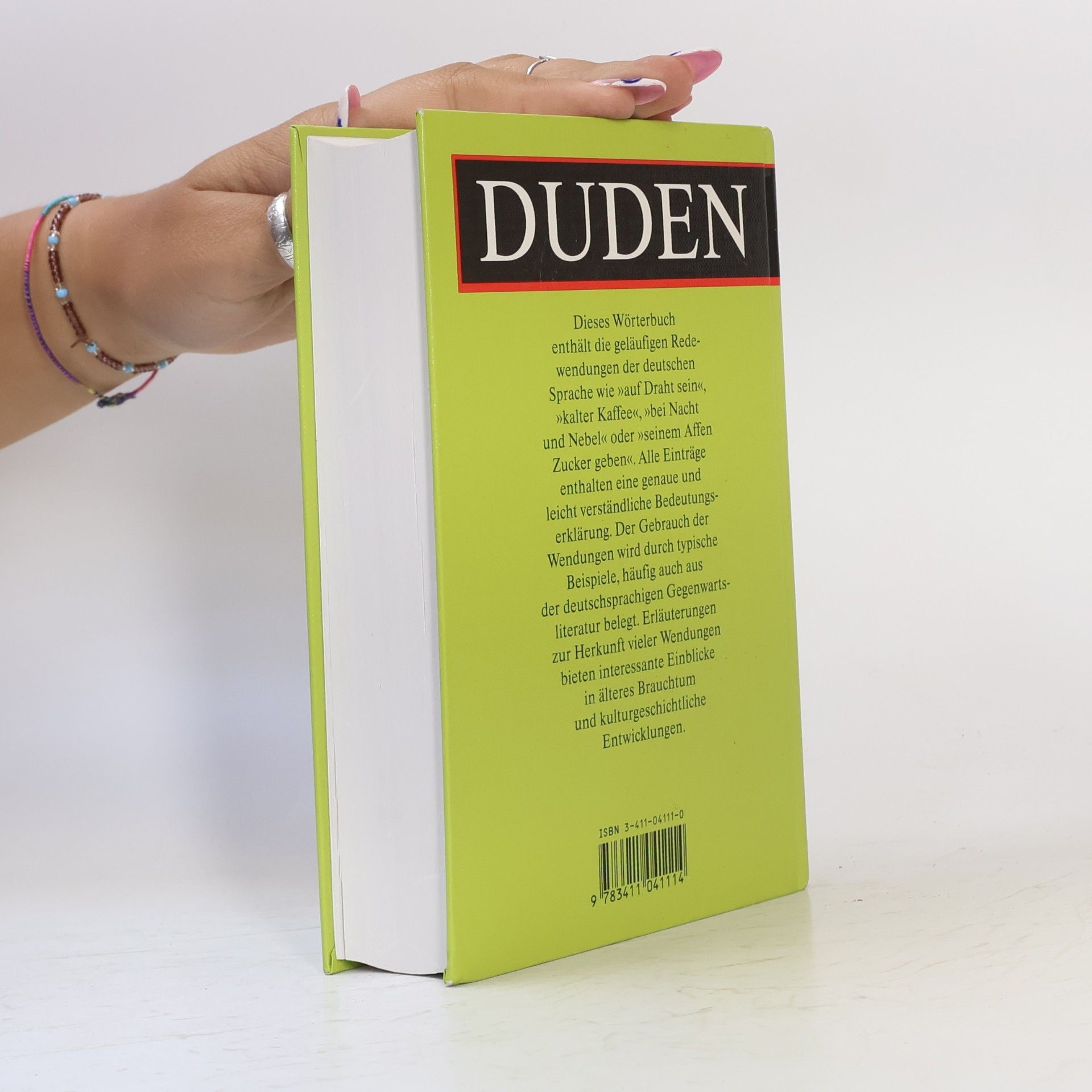 Günther Drosdowski Duden. Band 11, Redewendungen und sprichwörtliche Redensarten