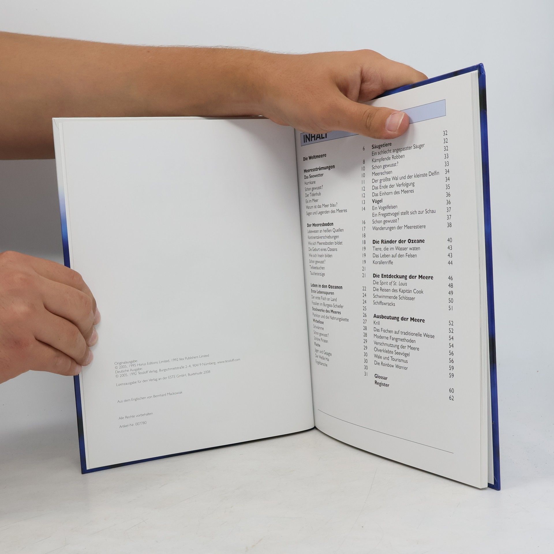 Susan Wells Tessloffs Atlas der Meere
