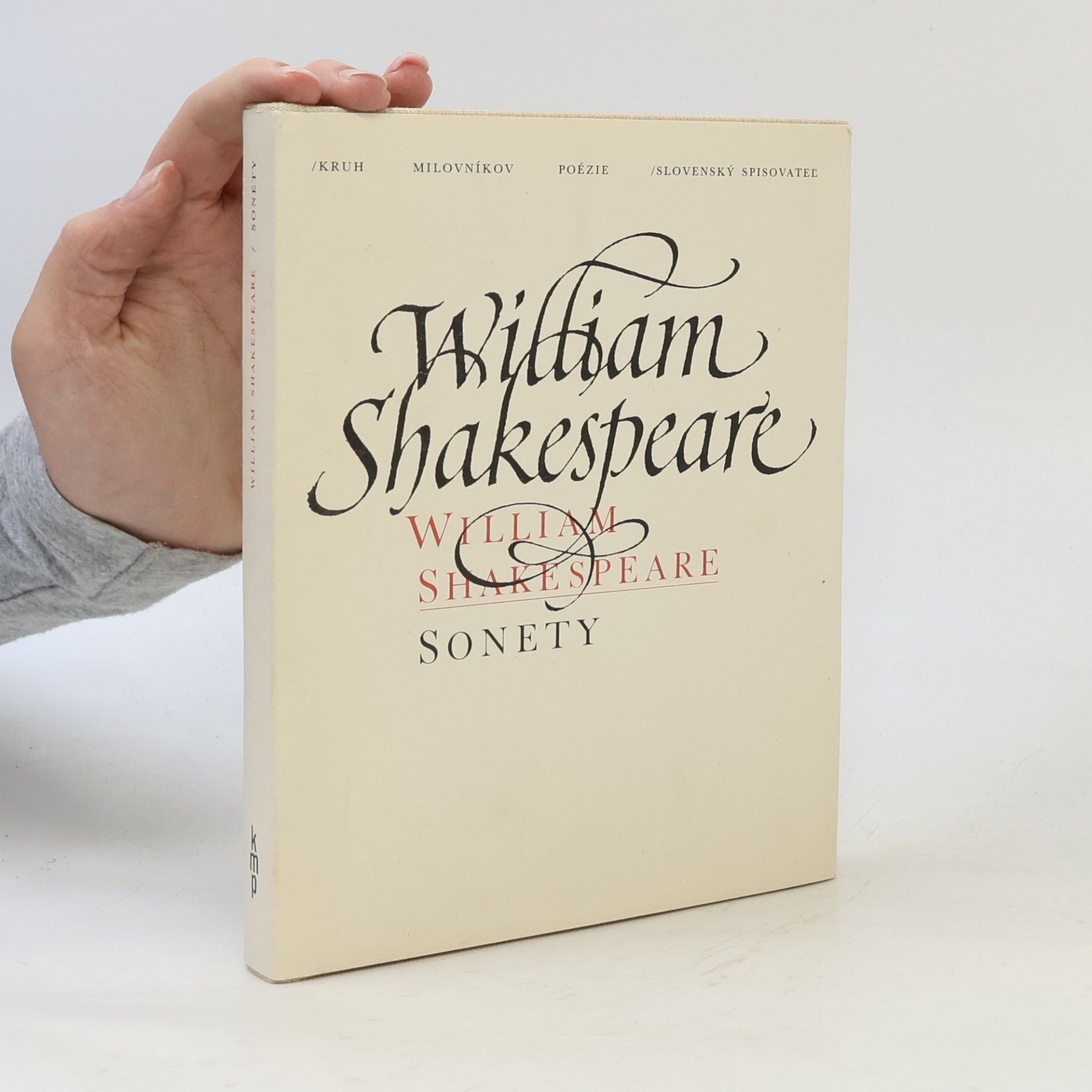 William Shakespeare Sonety