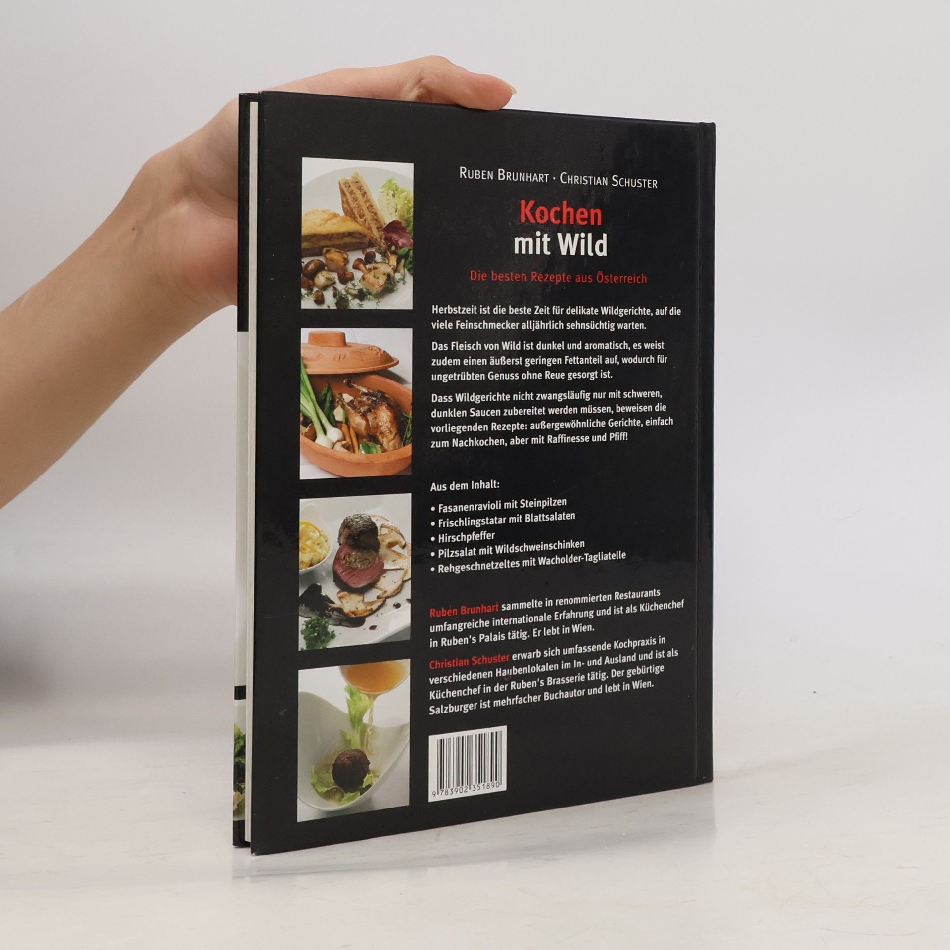 Claus-Christian Schuster Kochen mit Wild