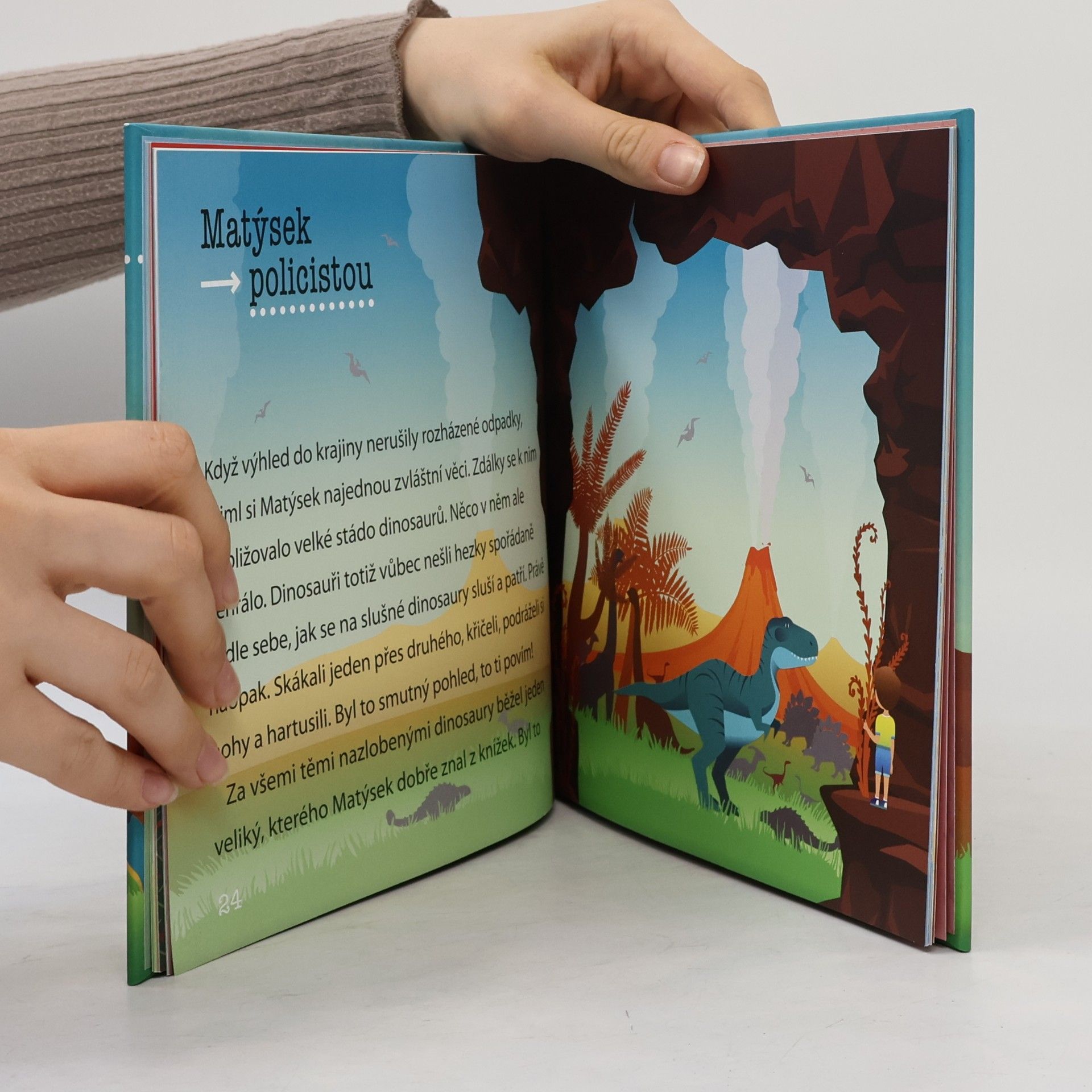 Šimon Matějů Jak Matýsek zachránil dinosaury a babičku